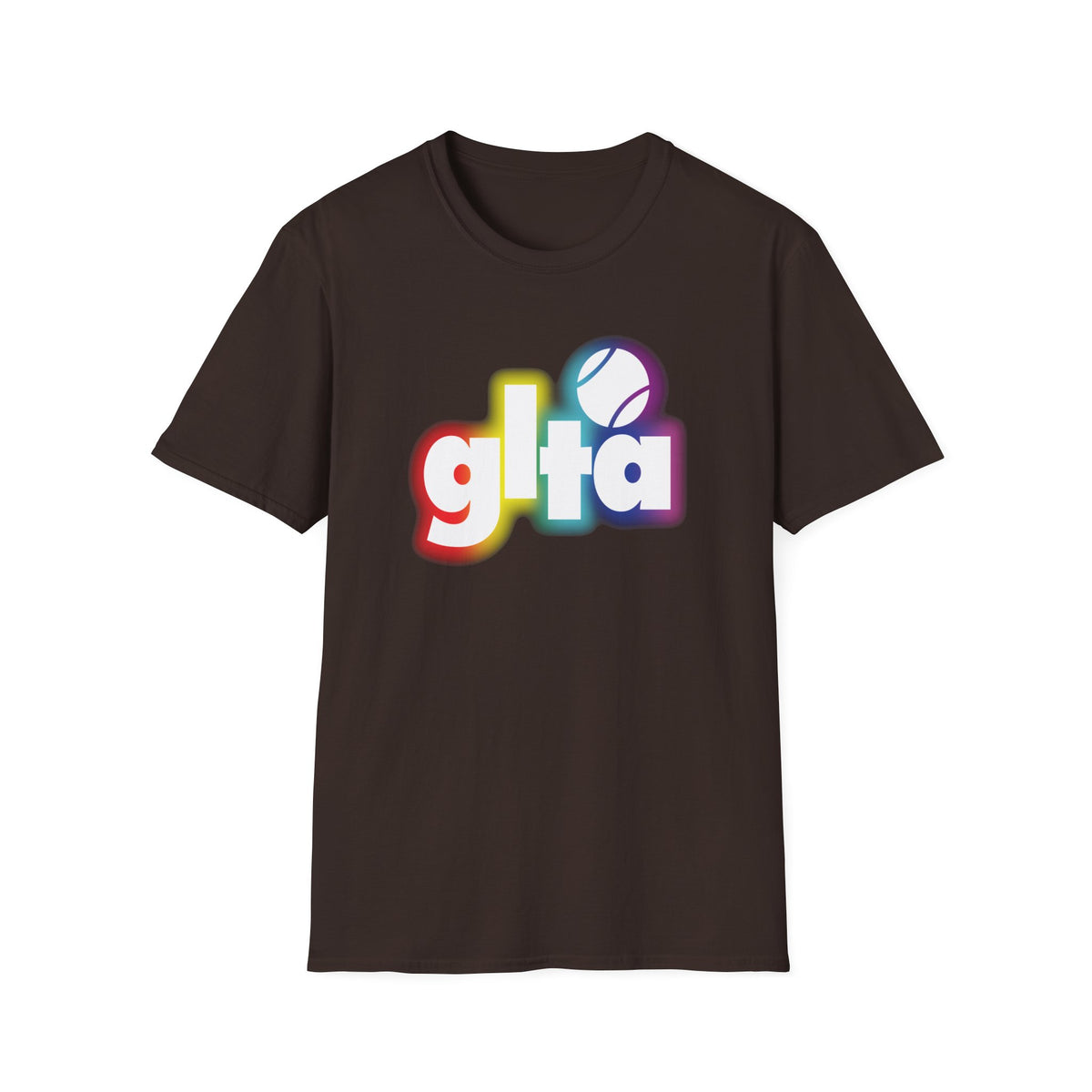 90s GLTA Retro Logo Blur Tee