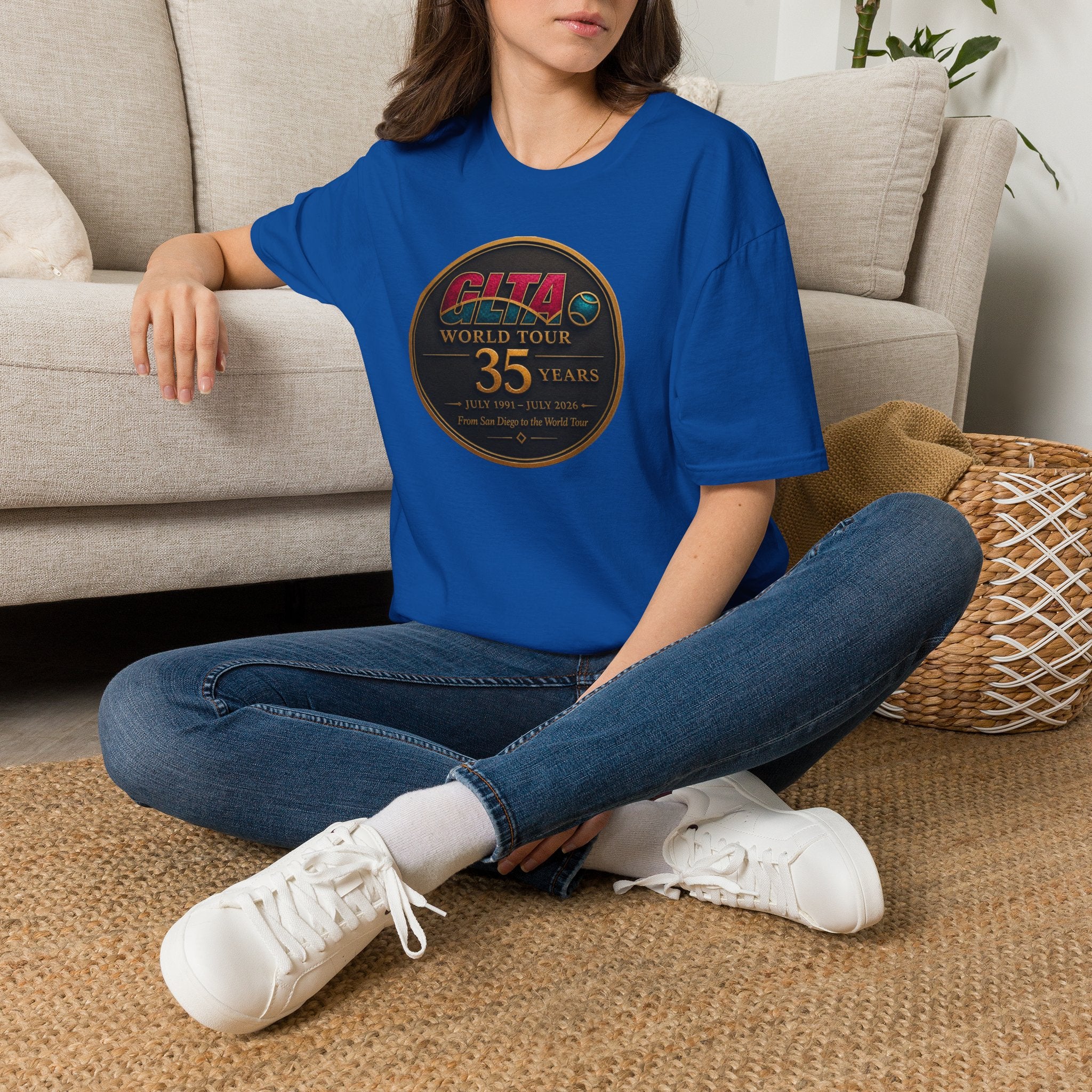 T-Shirt — GITA World Tour 35 Years Vintage Tour Tee