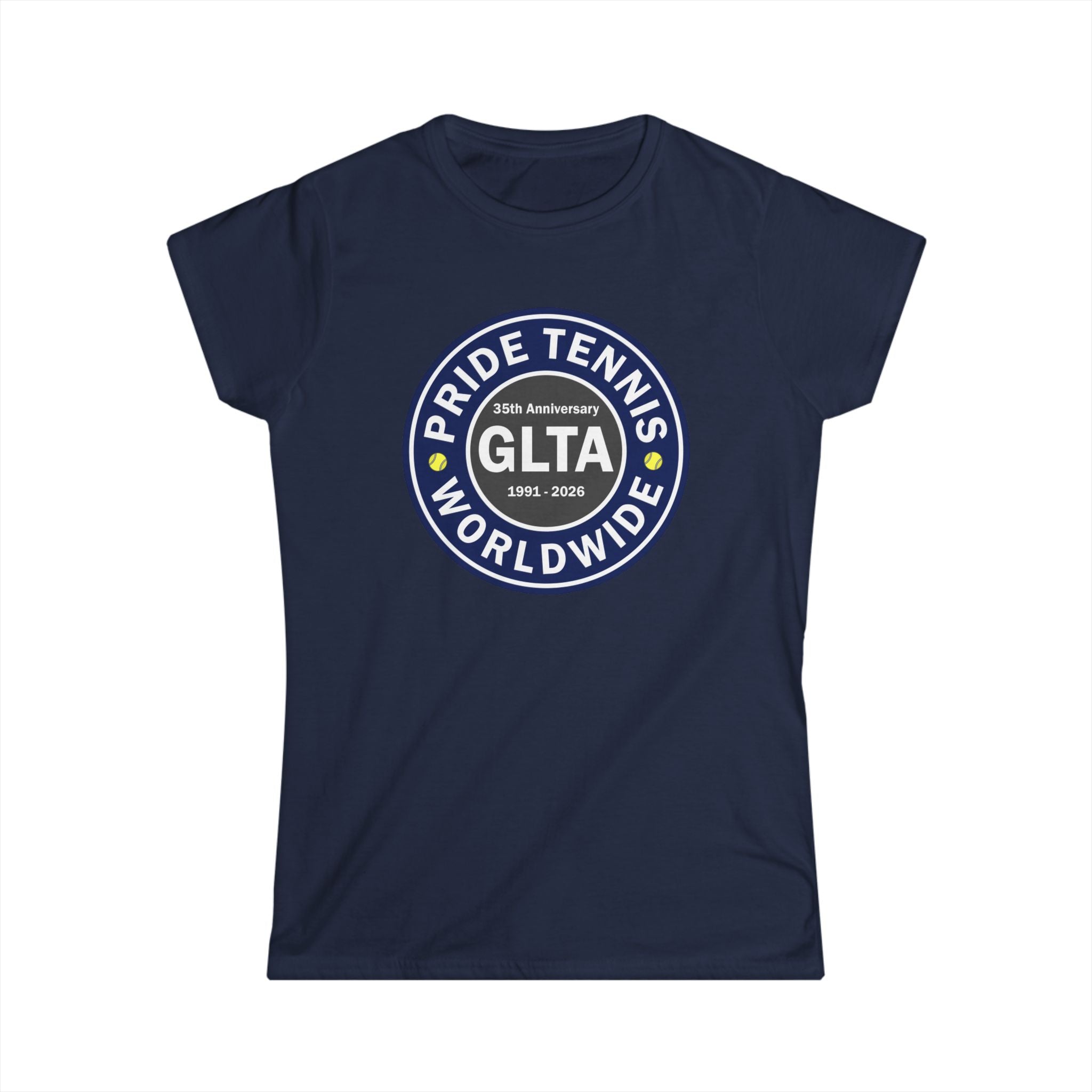 Women's GLTA Pride Tennis 35th Anniversary Tee