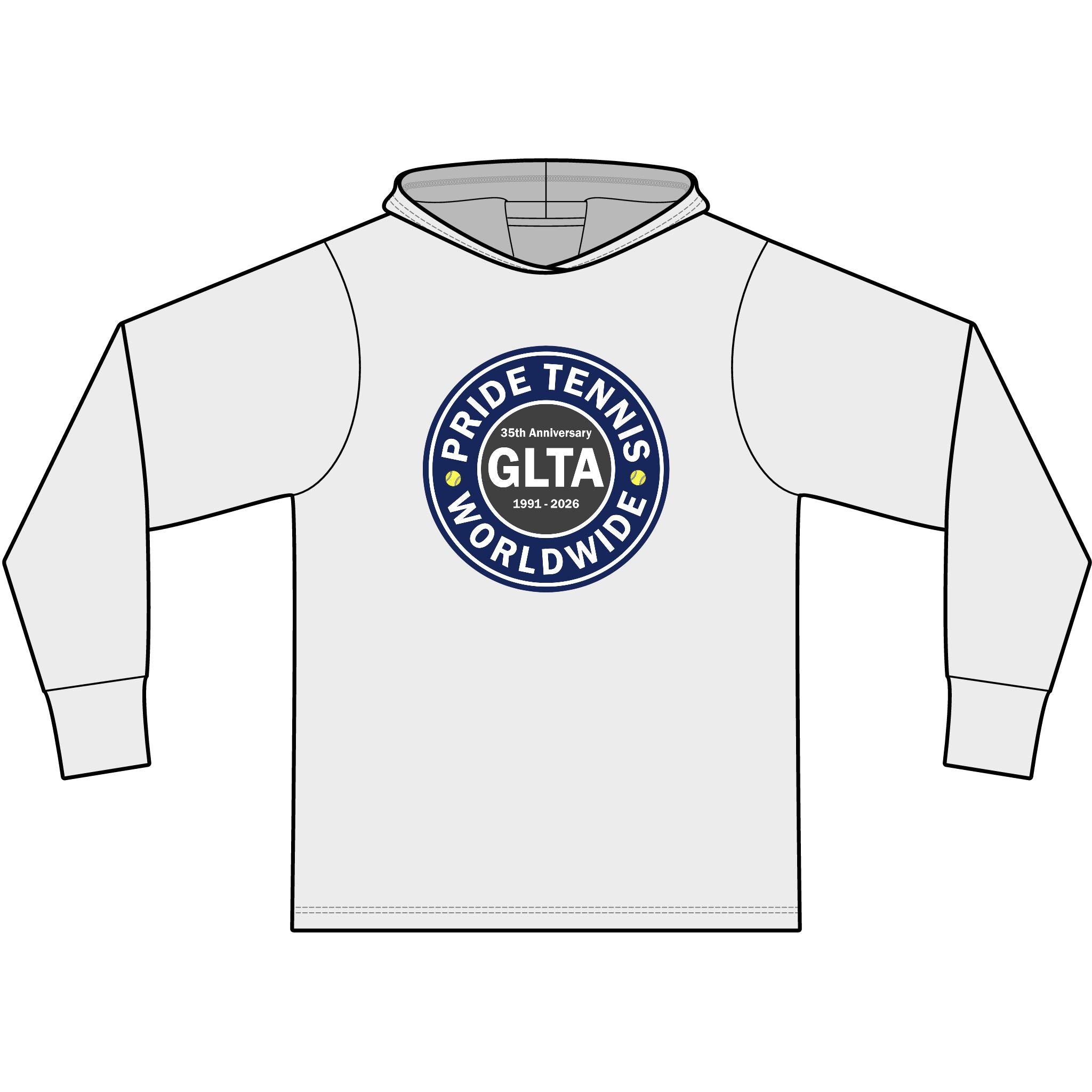 Pride Tennis 35th Anniversary Hoodie