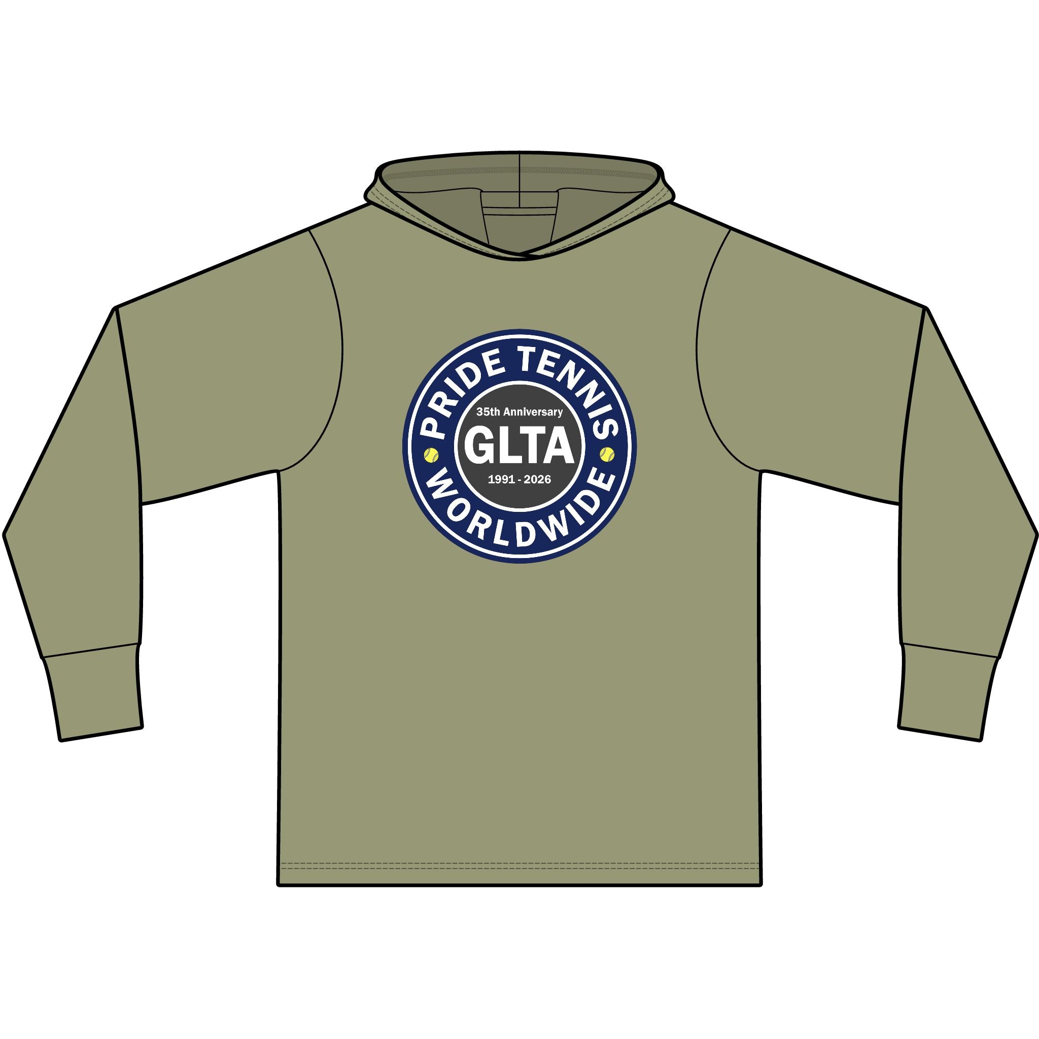 Pride Tennis 35th Anniversary Hoodie