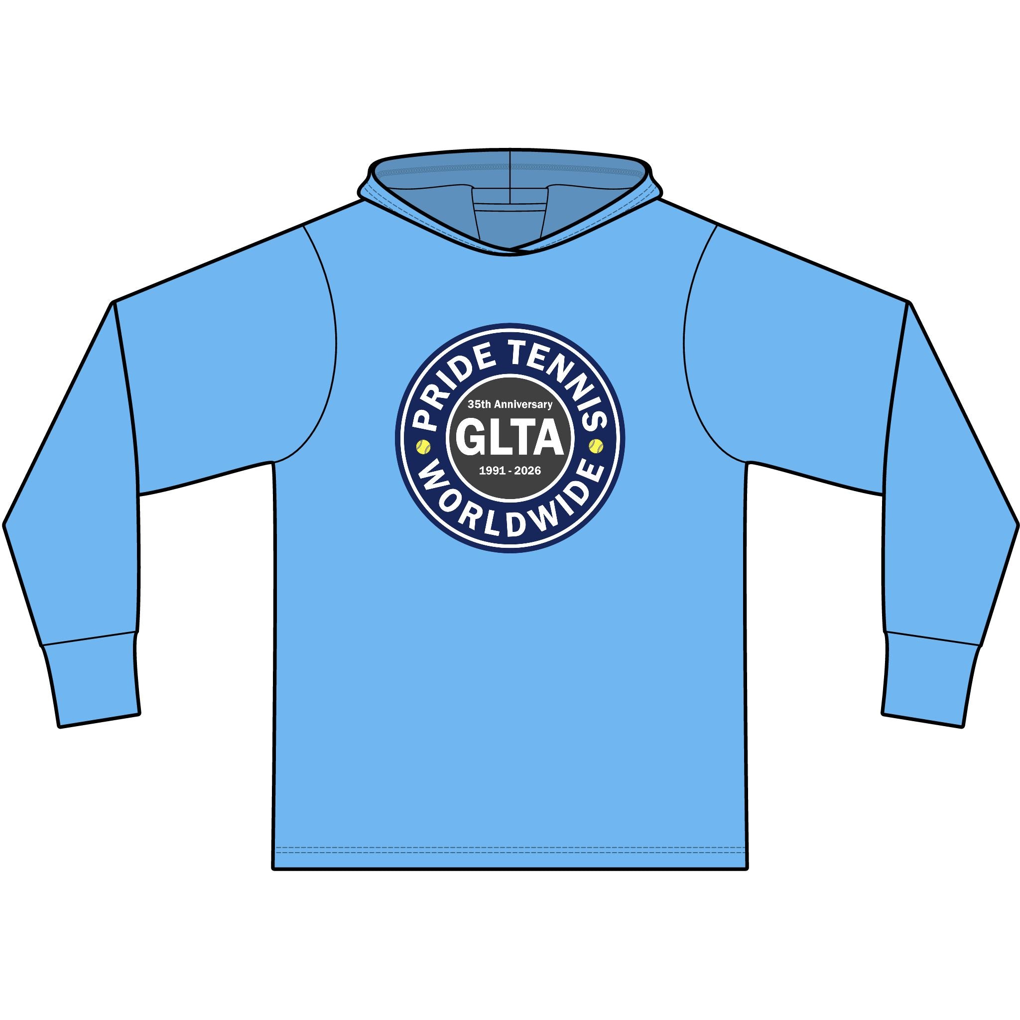 Pride Tennis 35th Anniversary Hoodie