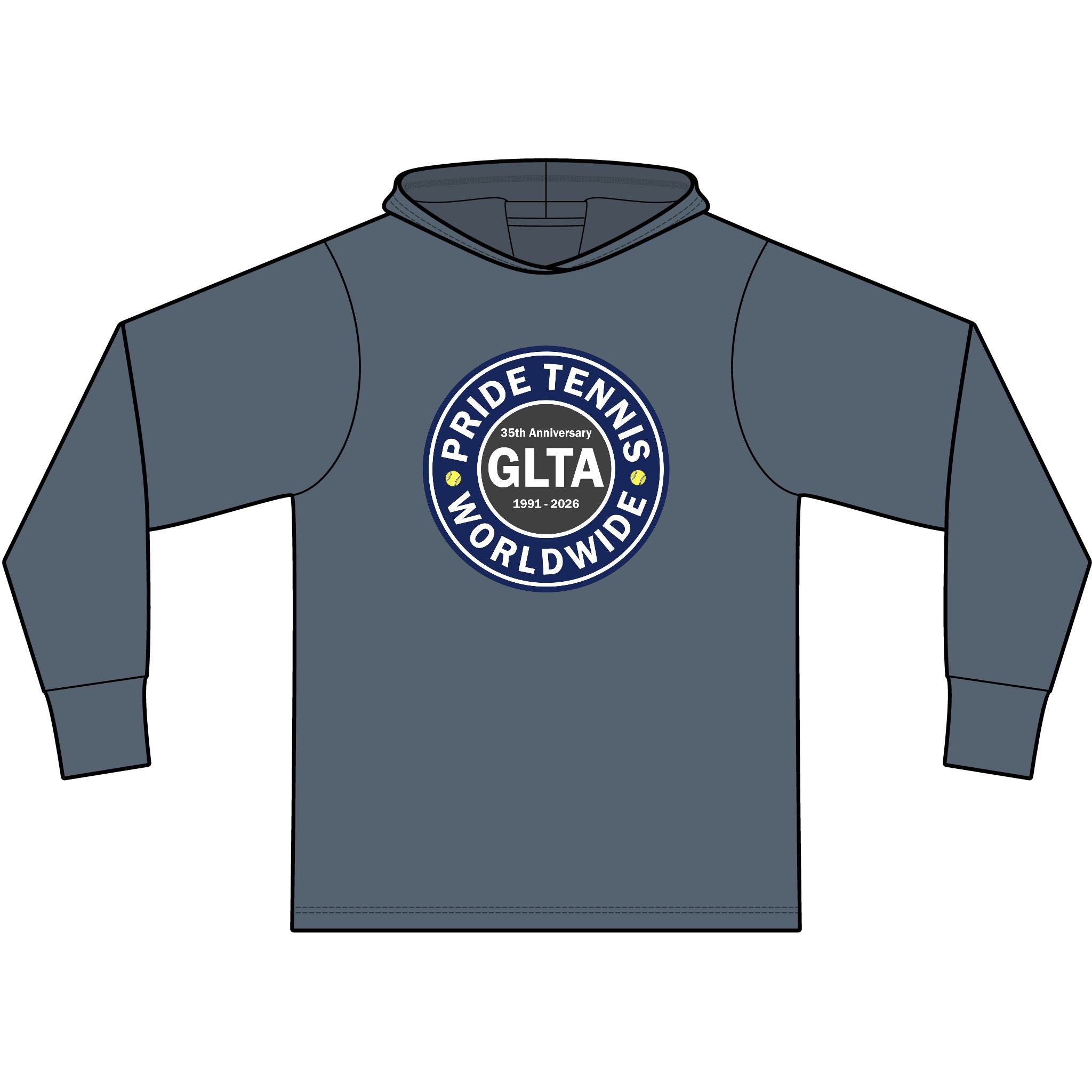 Pride Tennis 35th Anniversary Hoodie