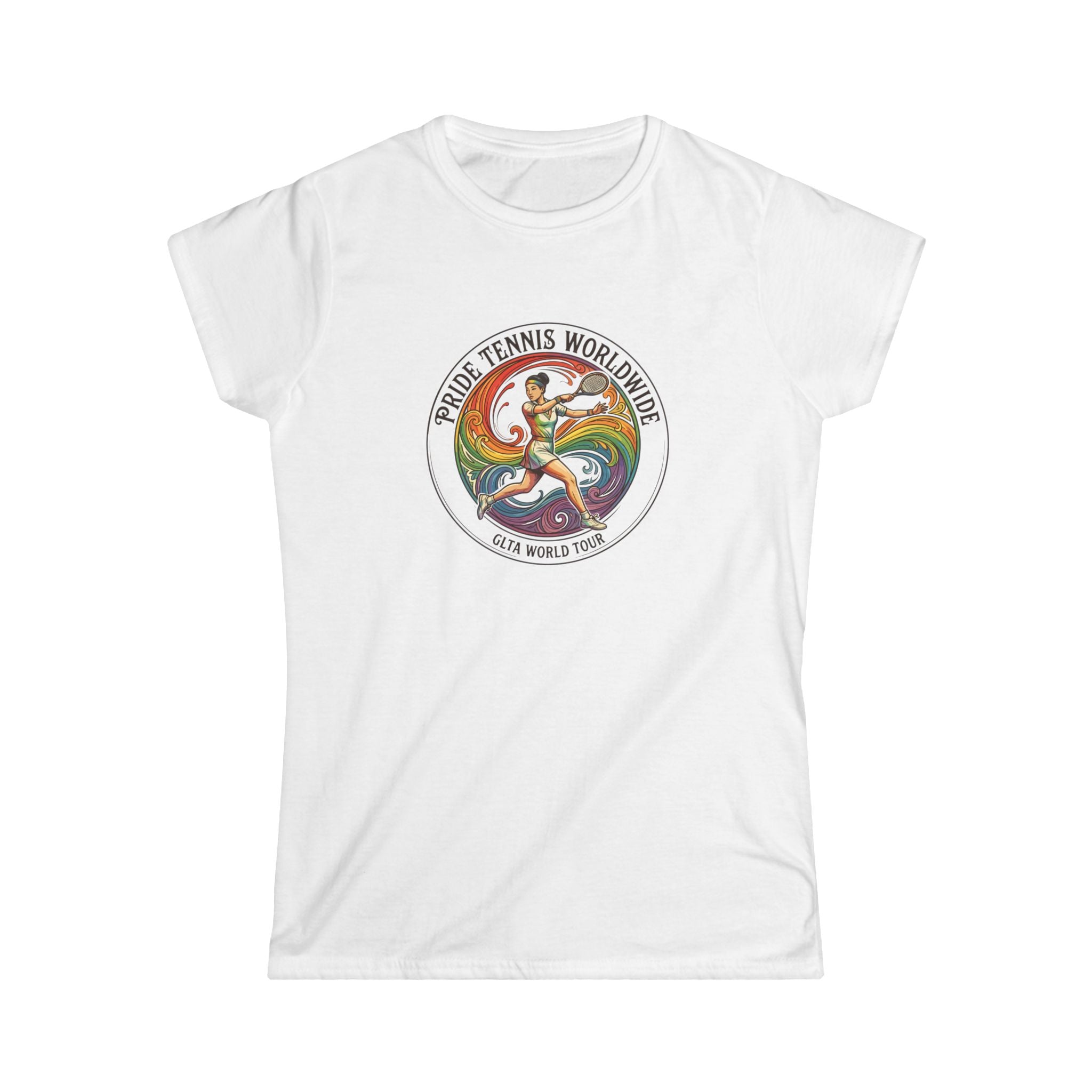 Women's Color Splash Tee Design Version 3