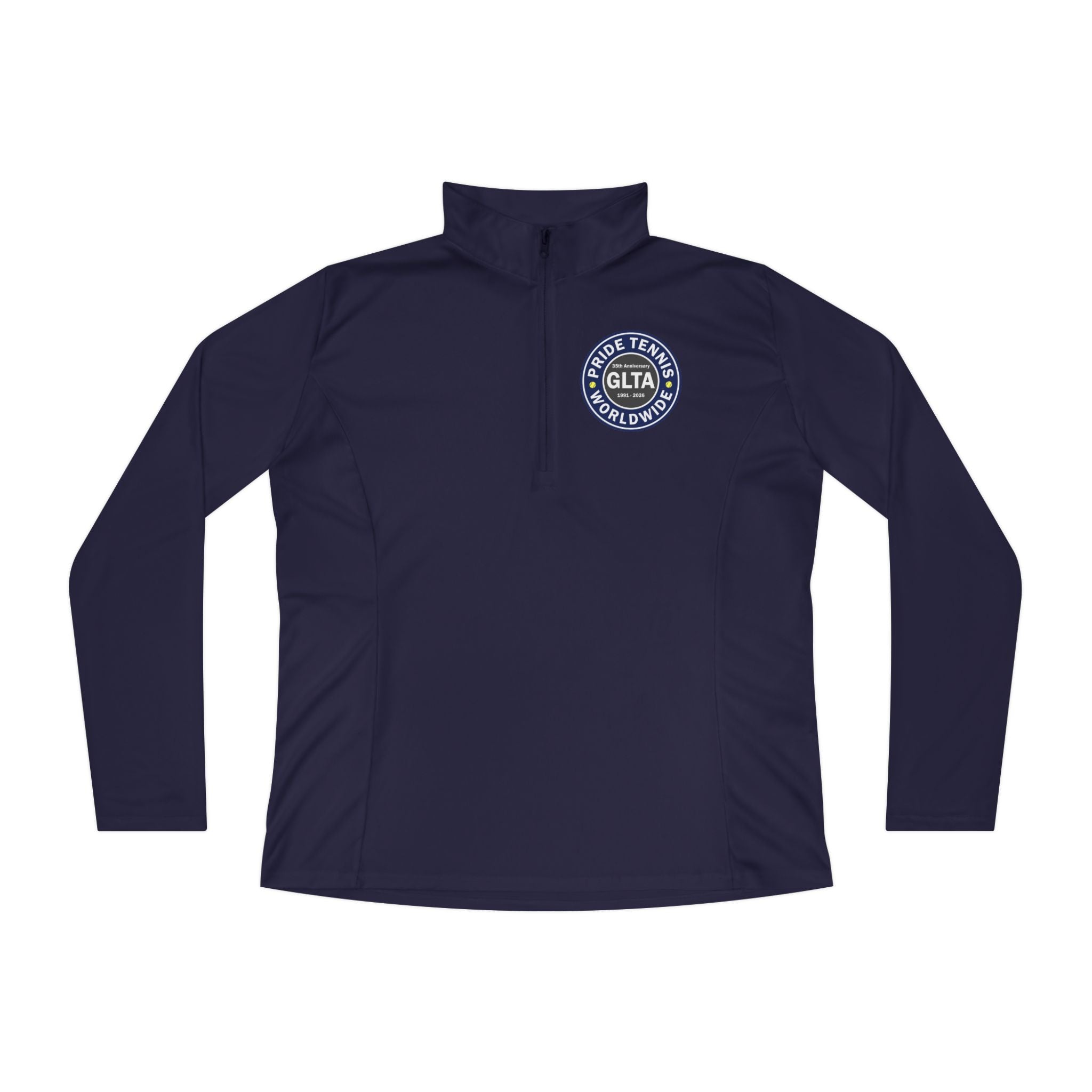 Women's Pride Tennis 35th Anniversary Quarter-Zip Pullover
