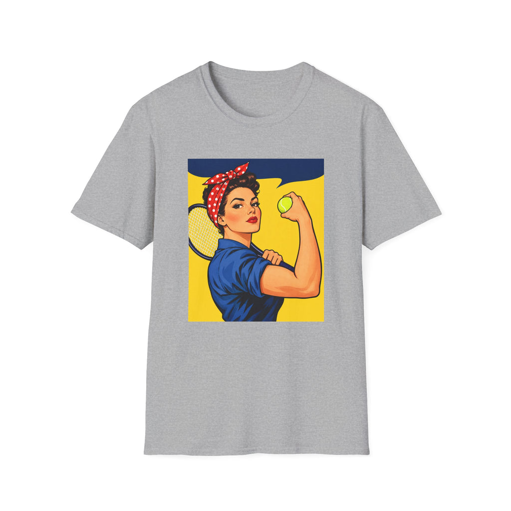 Rosie the Riveter Tennis Power T-Shirt
