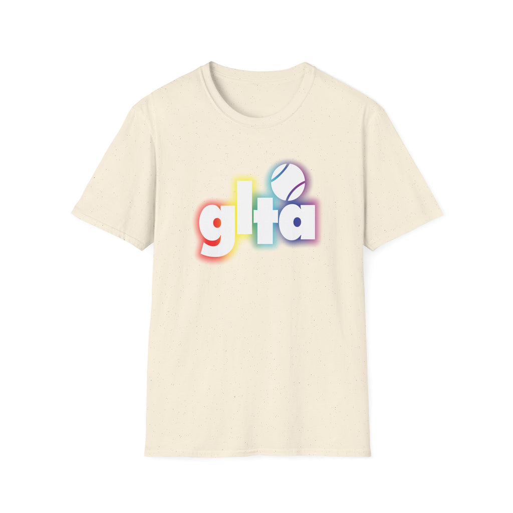 90s GLTA Retro Logo Blur Tee