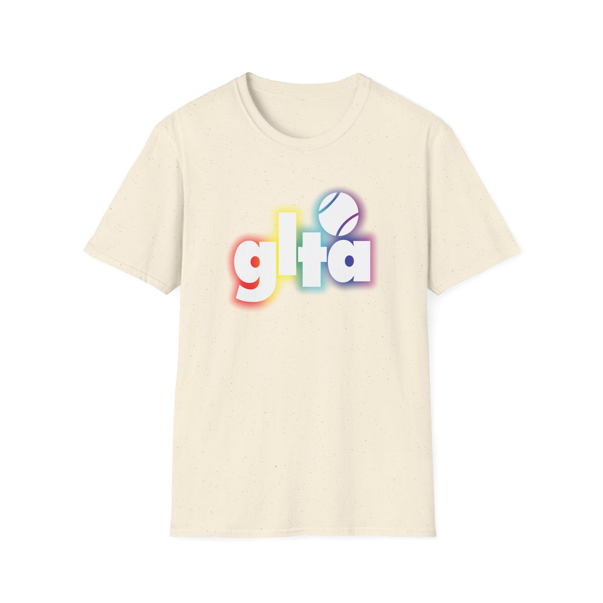 90s GLTA Retro Logo Blur Tee
