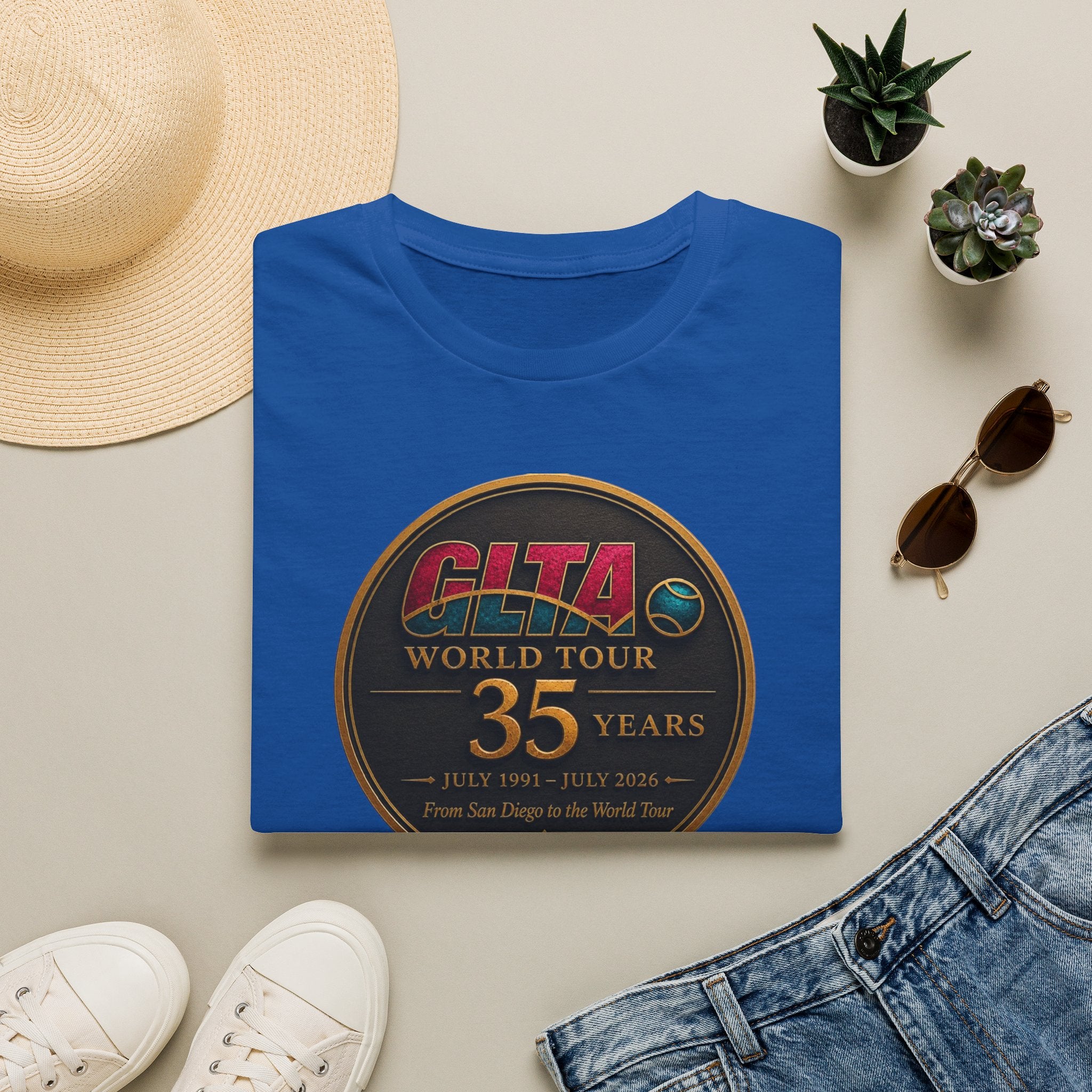 T-Shirt — GITA World Tour 35 Years Vintage Tour Tee
