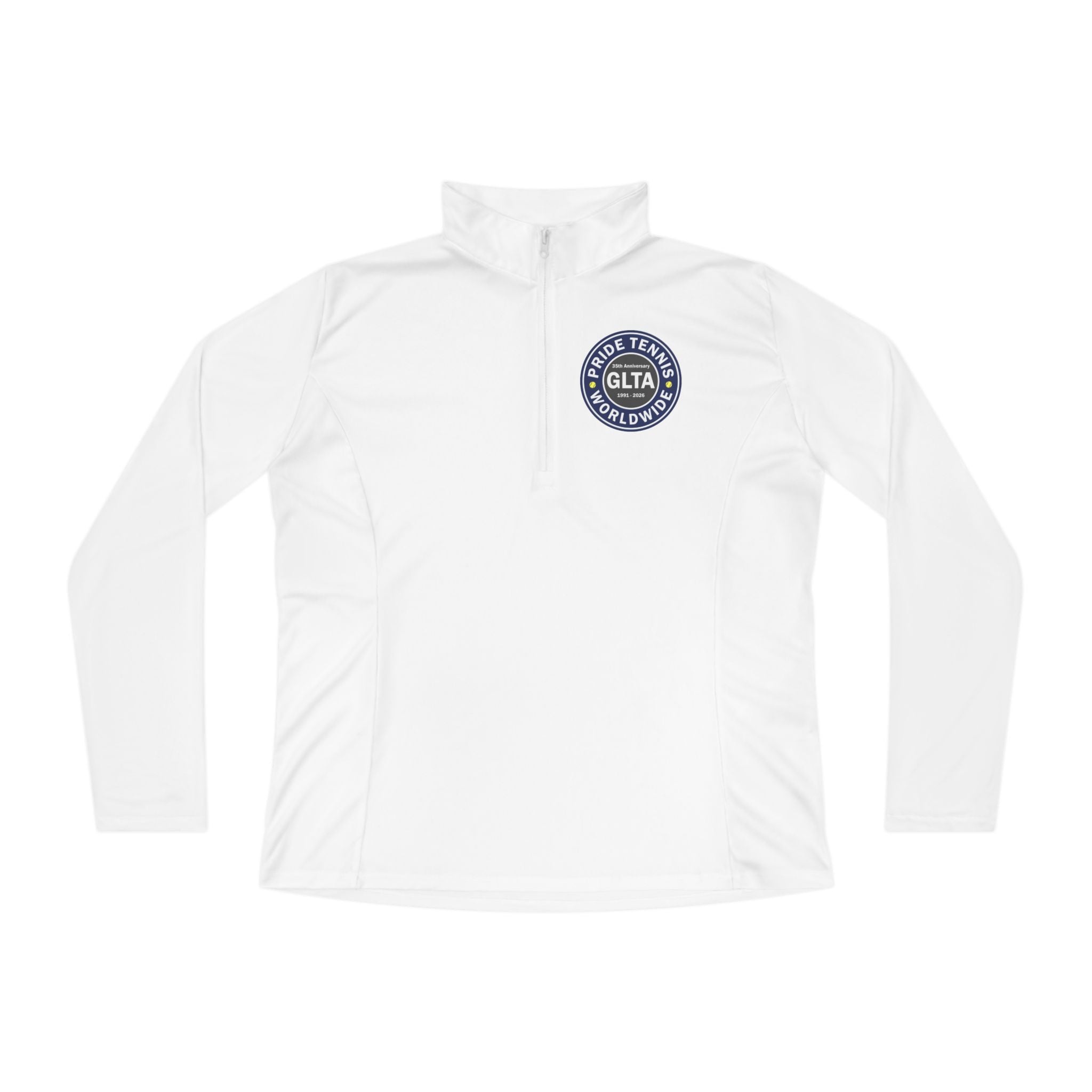 Women's Pride Tennis 35th Anniversary Quarter-Zip Pullover