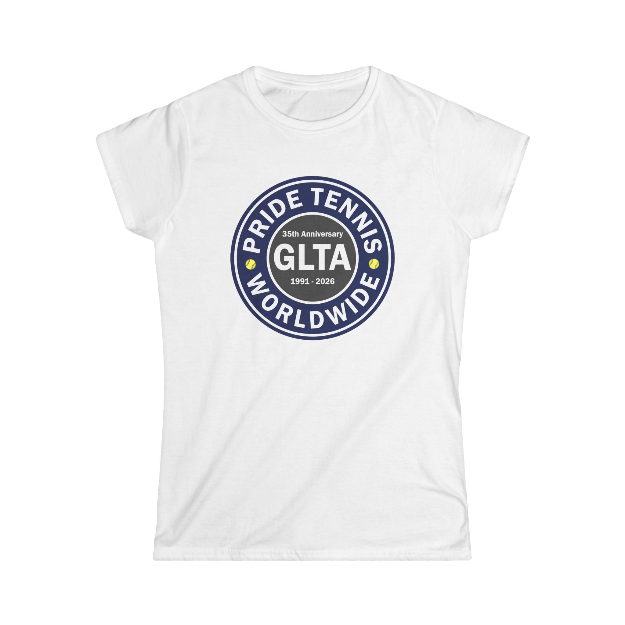 Women's GLTA Pride Tennis 35th Anniversary Tee