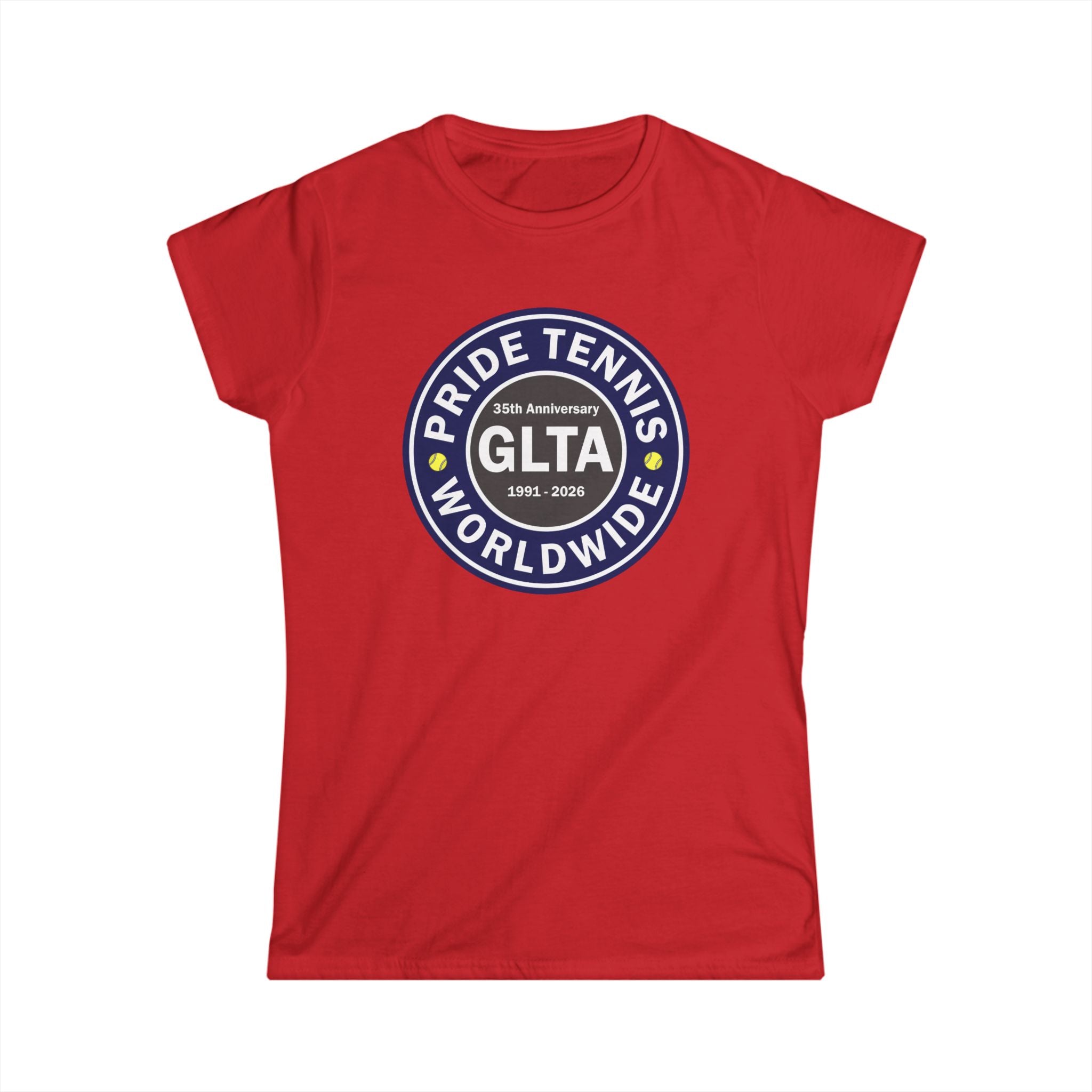 Women's GLTA Pride Tennis 35th Anniversary Tee