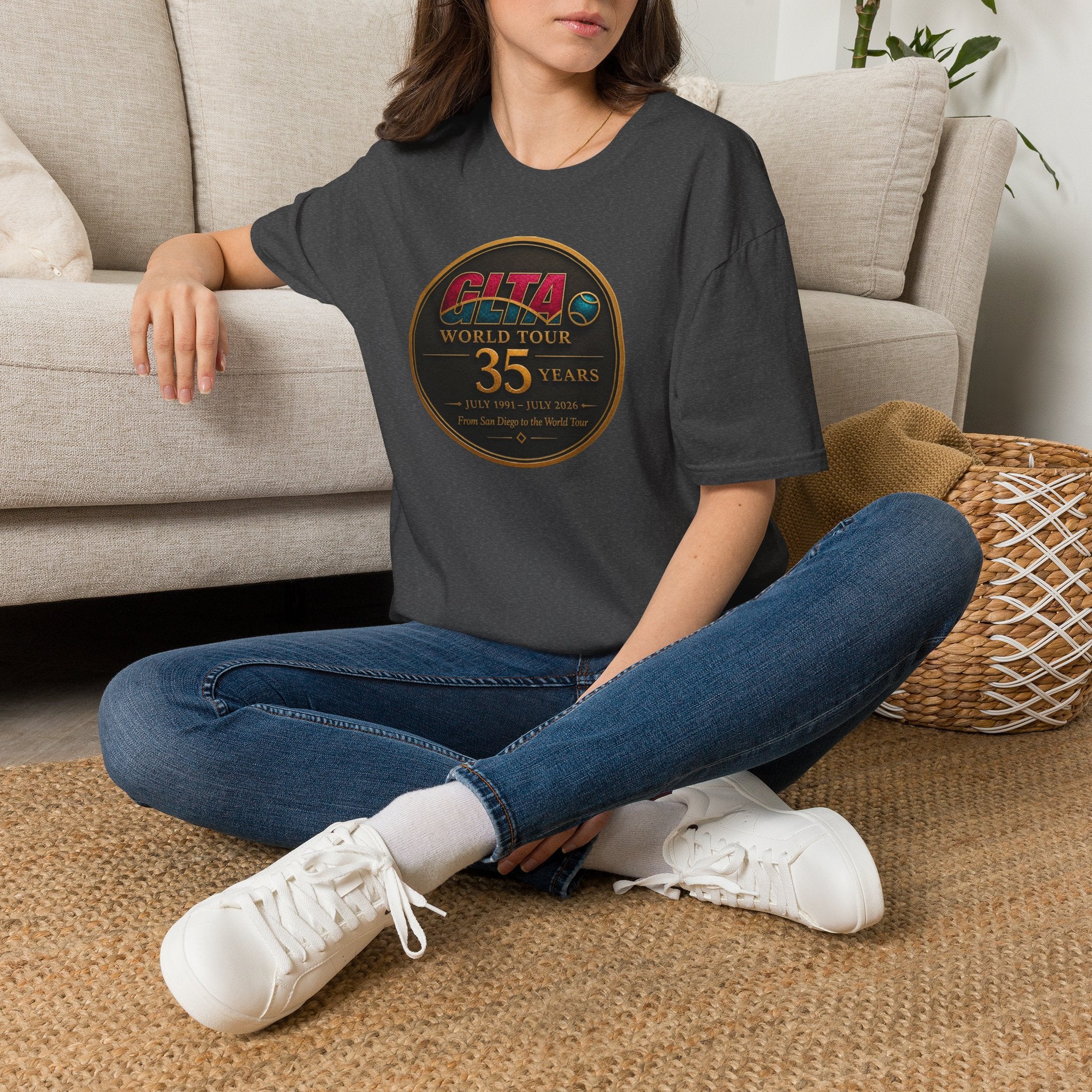 T-Shirt — GITA World Tour 35 Years Vintage Tour Tee
