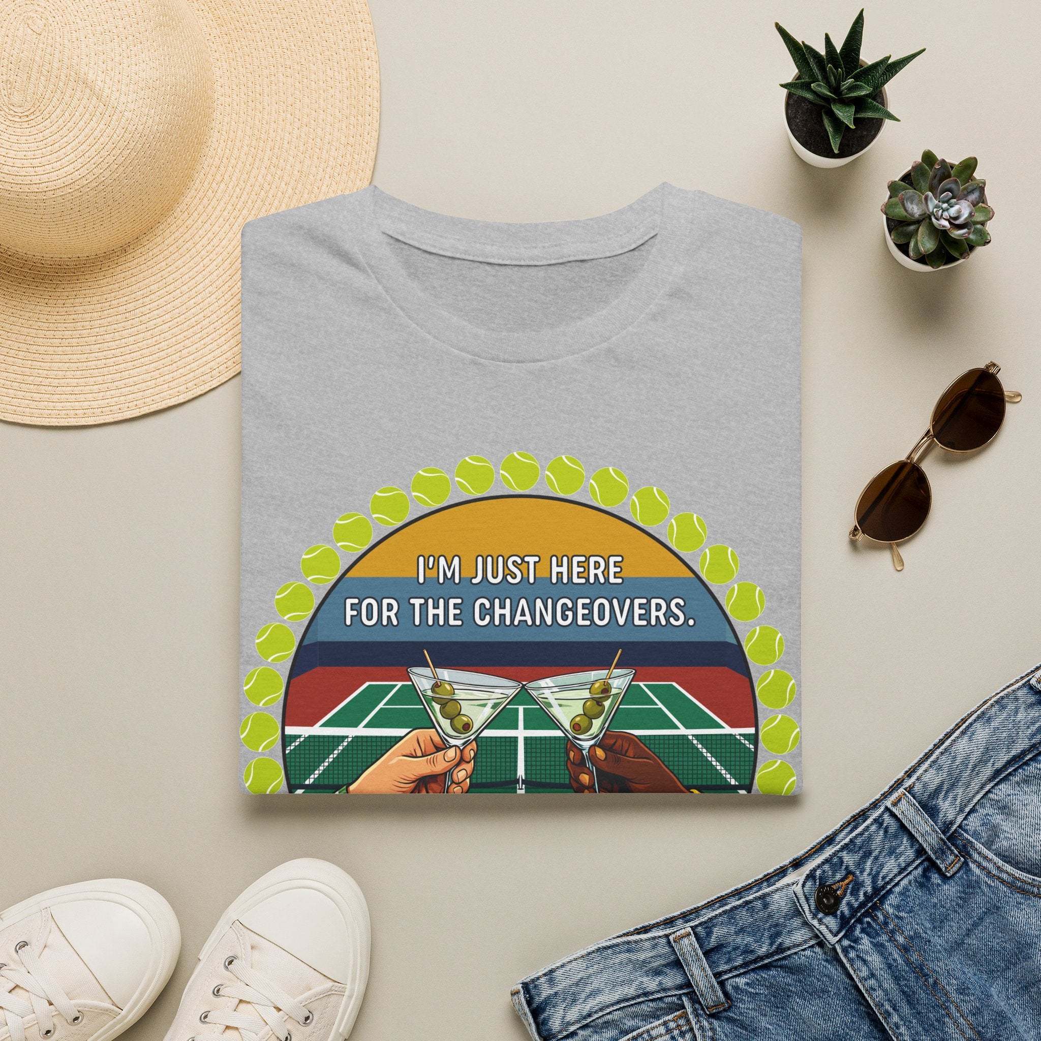 Just Here For The Changeovers Tee