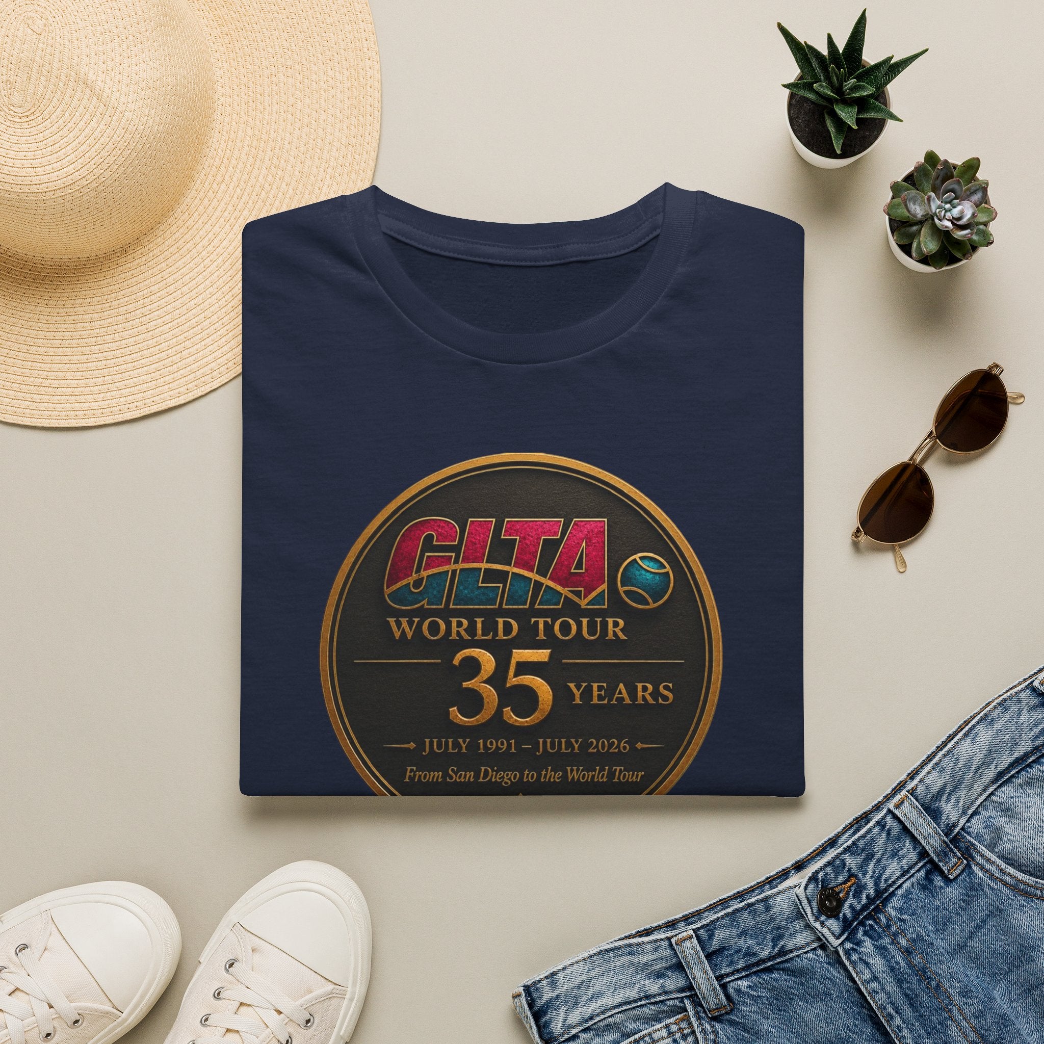 T-Shirt — GITA World Tour 35 Years Vintage Tour Tee