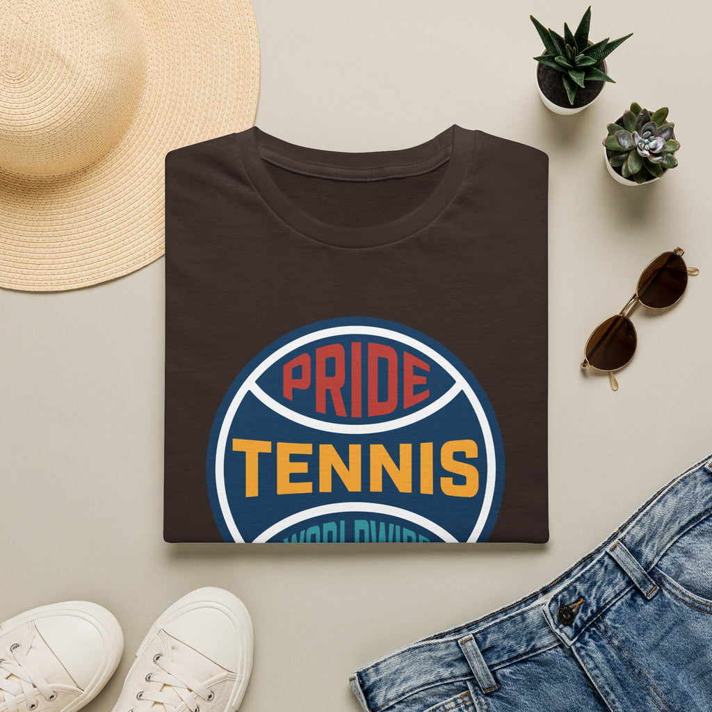 Pride Tennis Retro Circle Logo Version 1