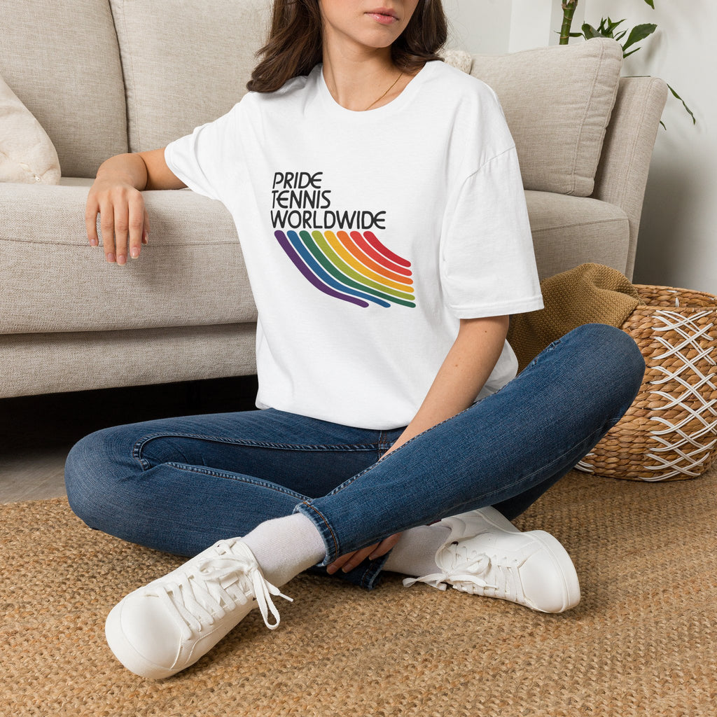 Pride Tennis Worldwide Rainbow Tee