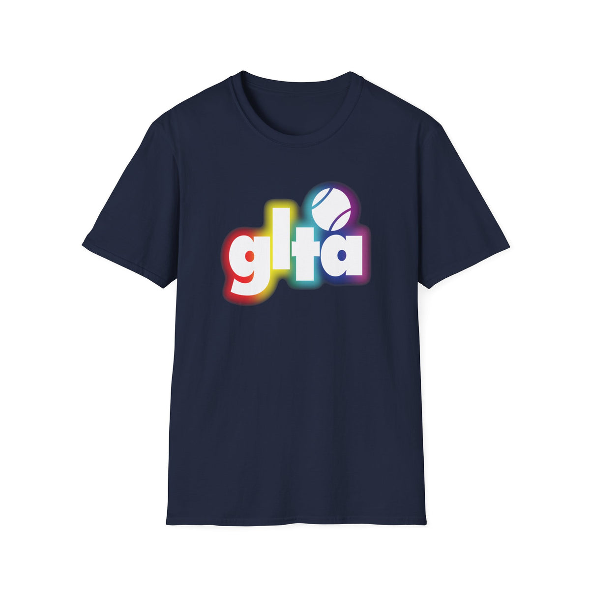 90s GLTA Retro Logo Blur Tee