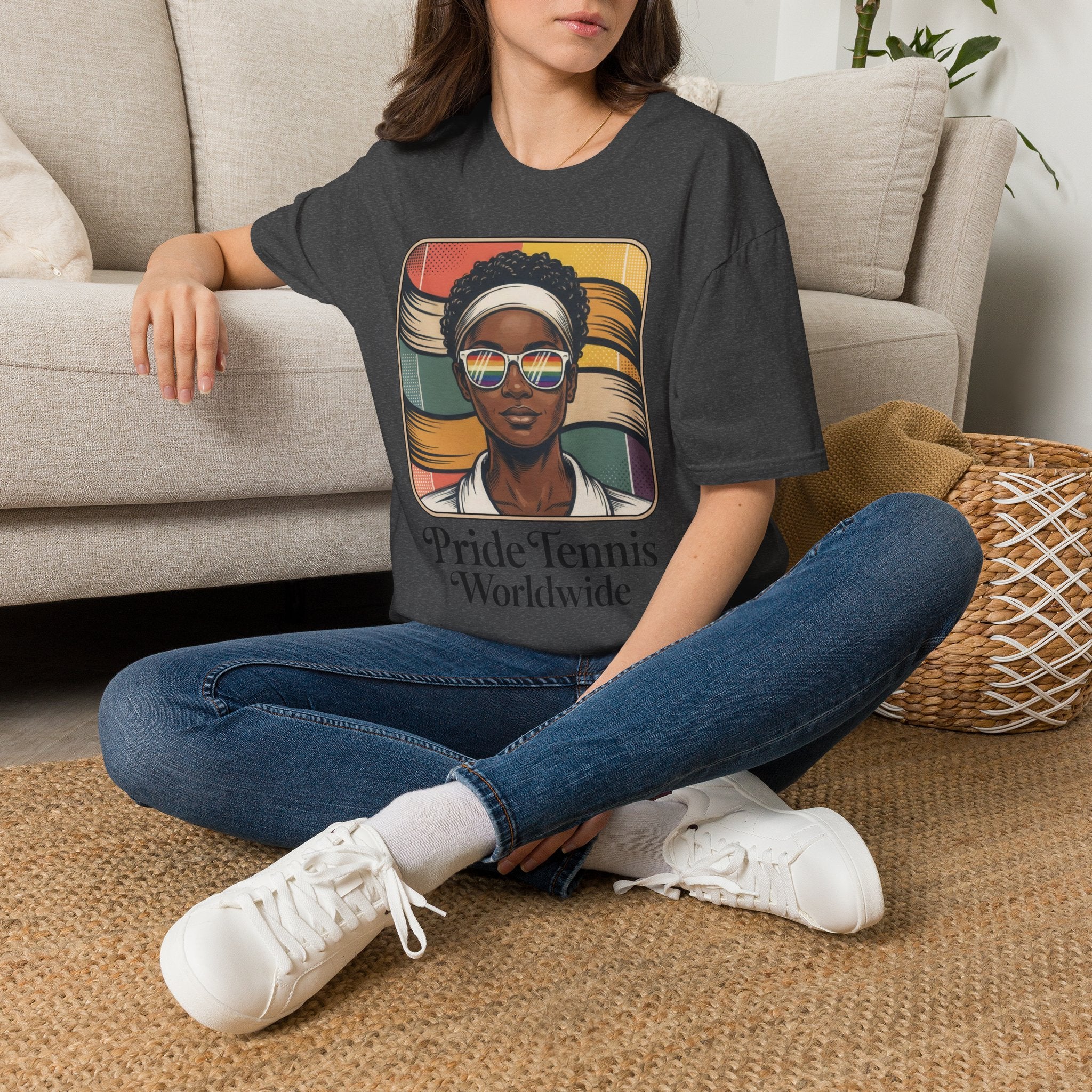 Retro Rainbow Sunglasses Tee