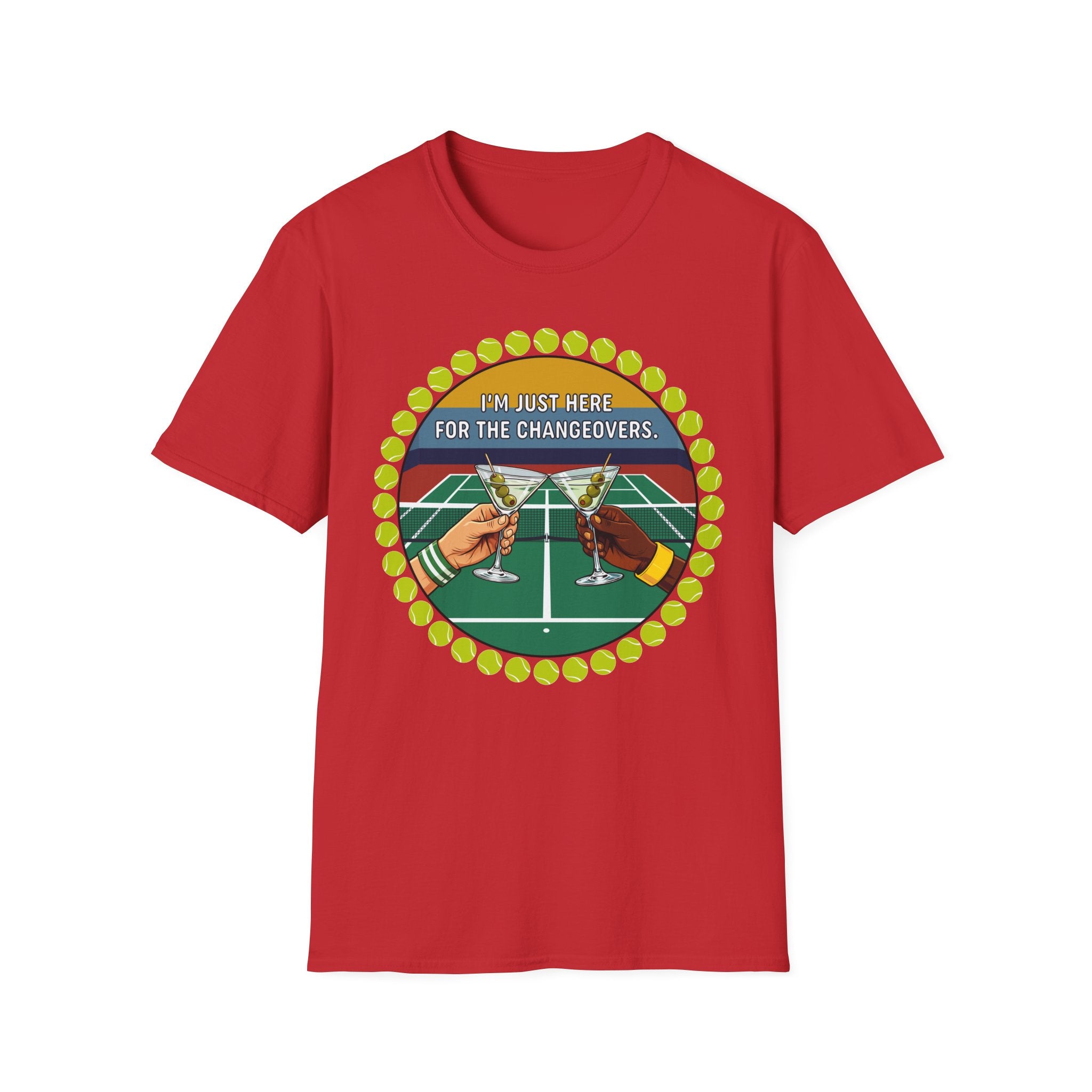 Just Here For The Changeovers Tee