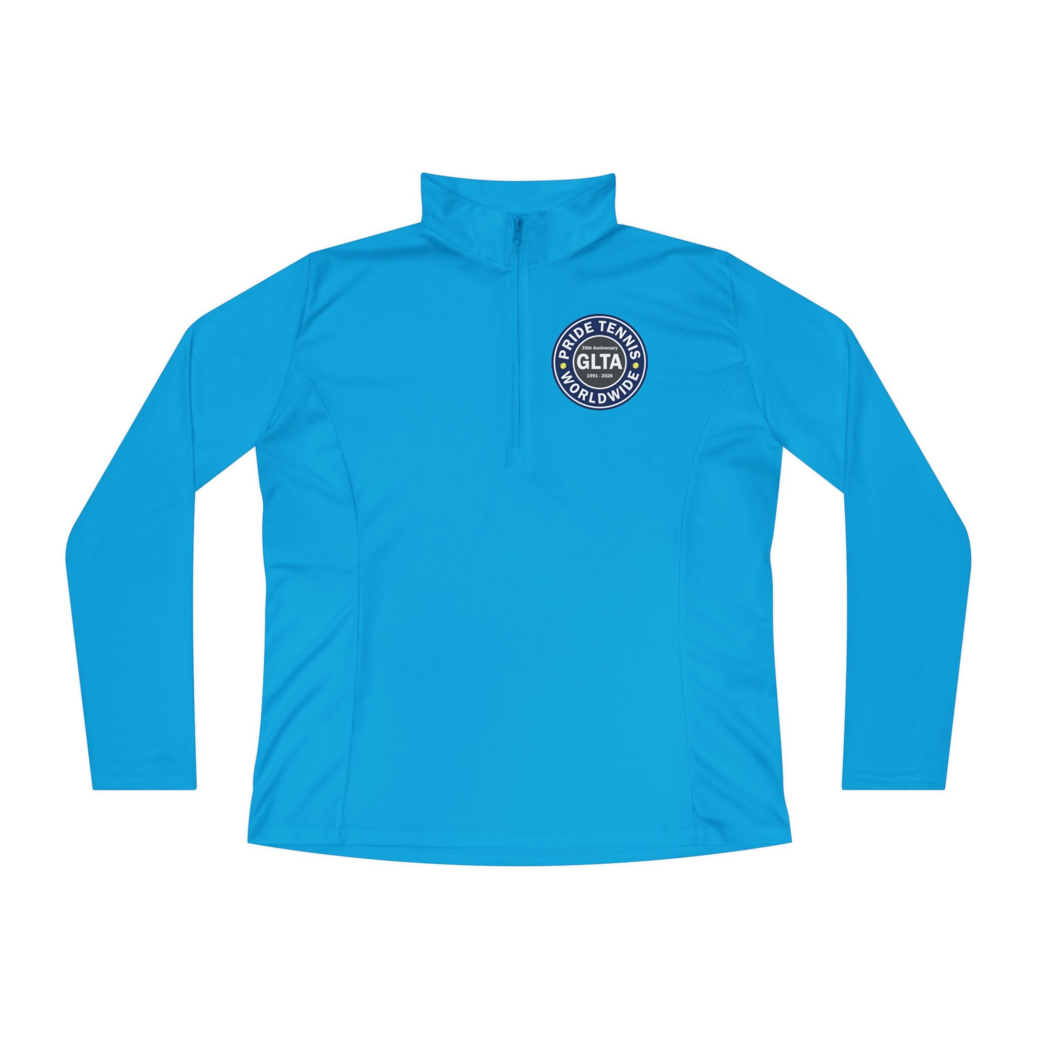 Women's Pride Tennis 35th Anniversary Quarter-Zip Pullover