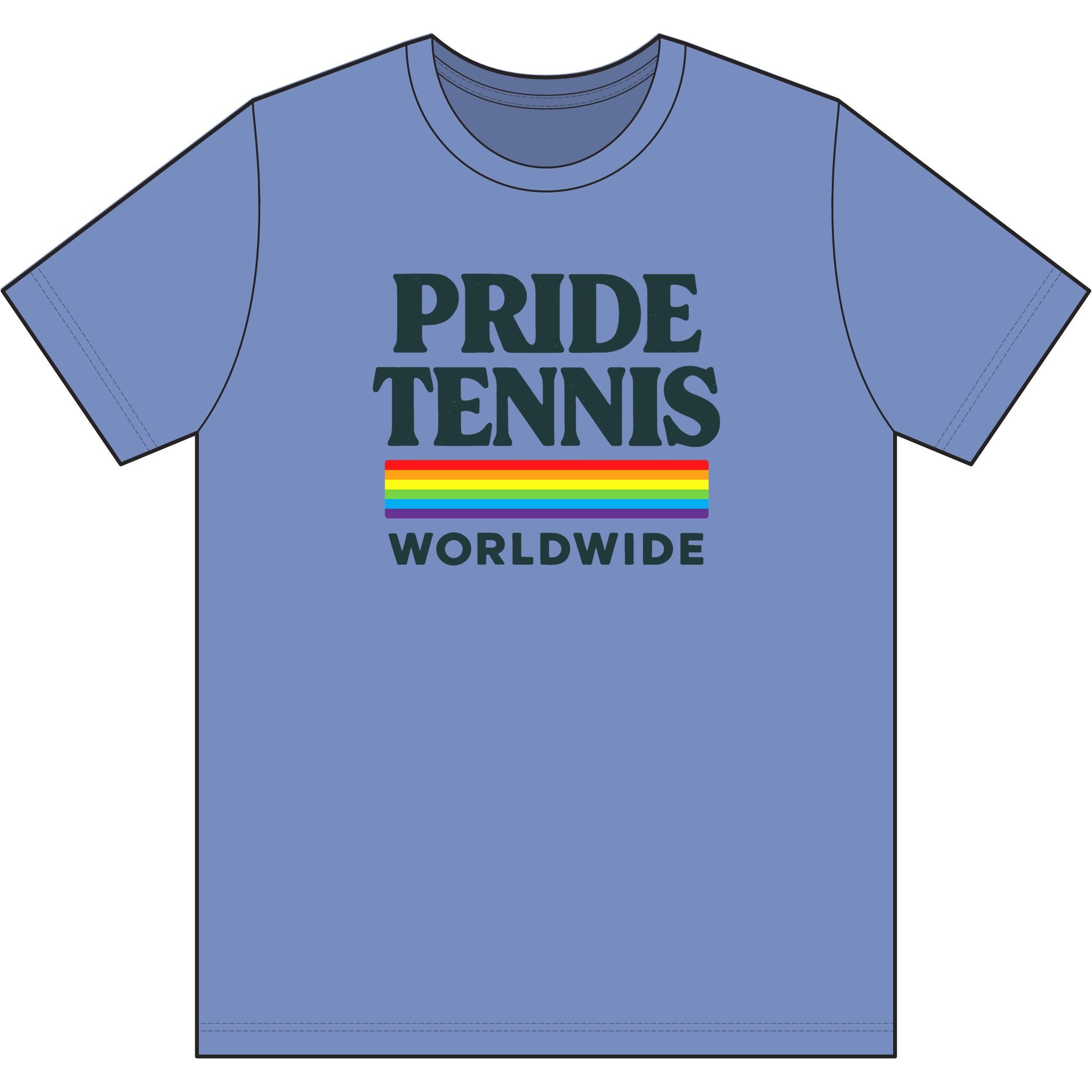 Pride Tennis Performance Tee