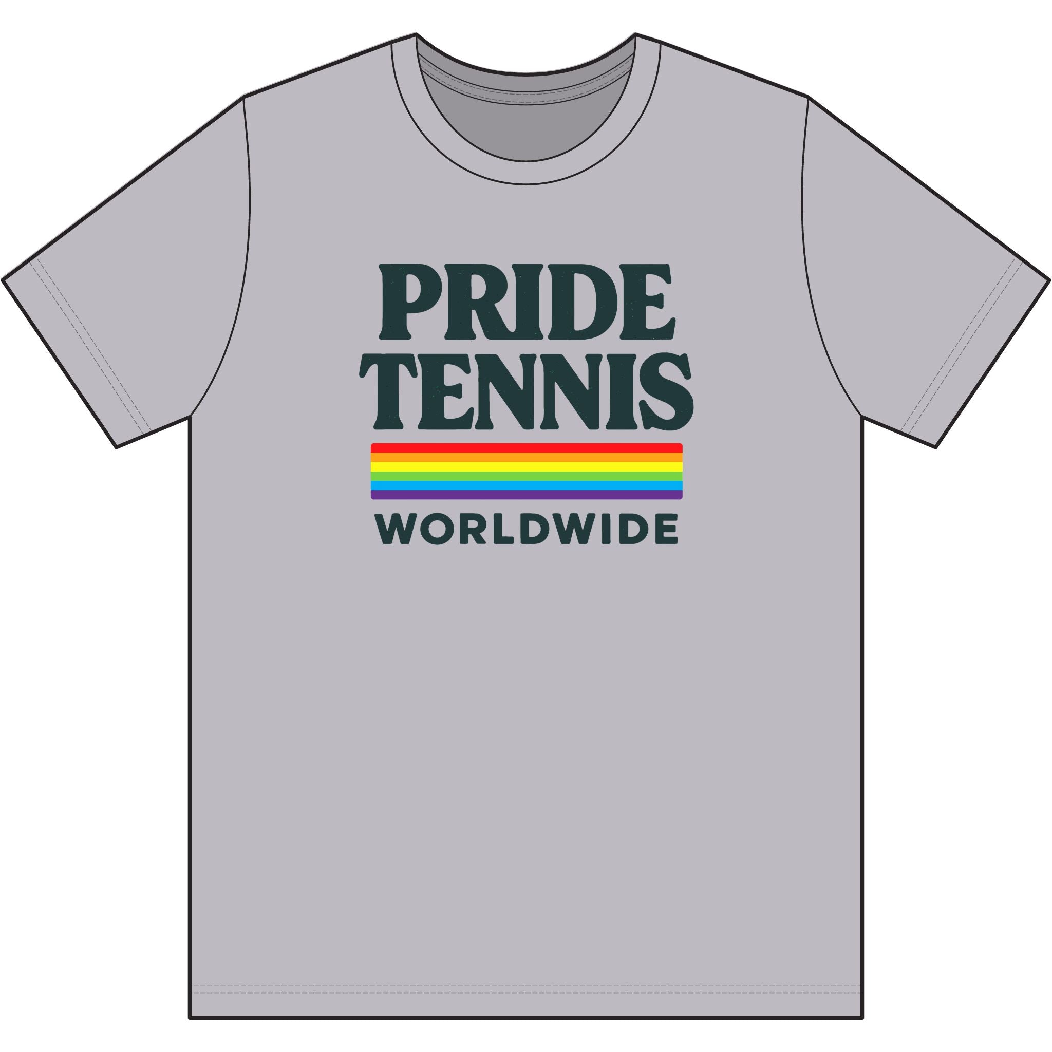 Pride Tennis Performance Tee