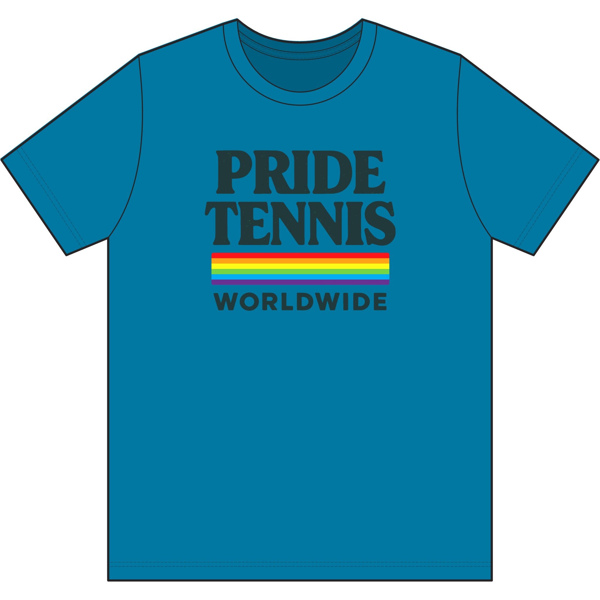 Pride Tennis Performance Tee