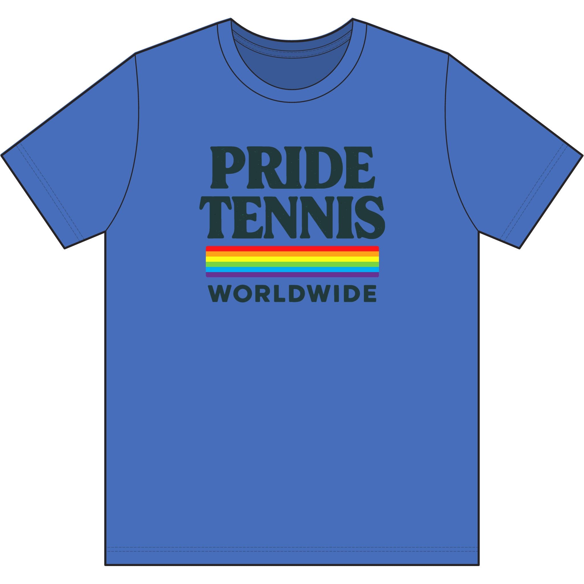 Pride Tennis Performance Tee