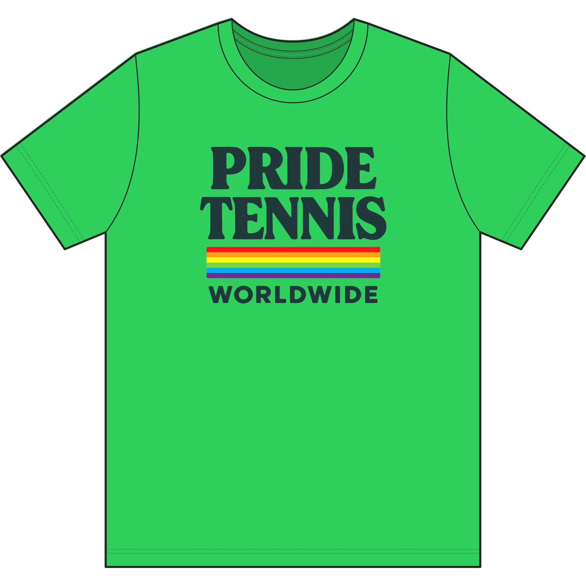 Pride Tennis Performance Tee