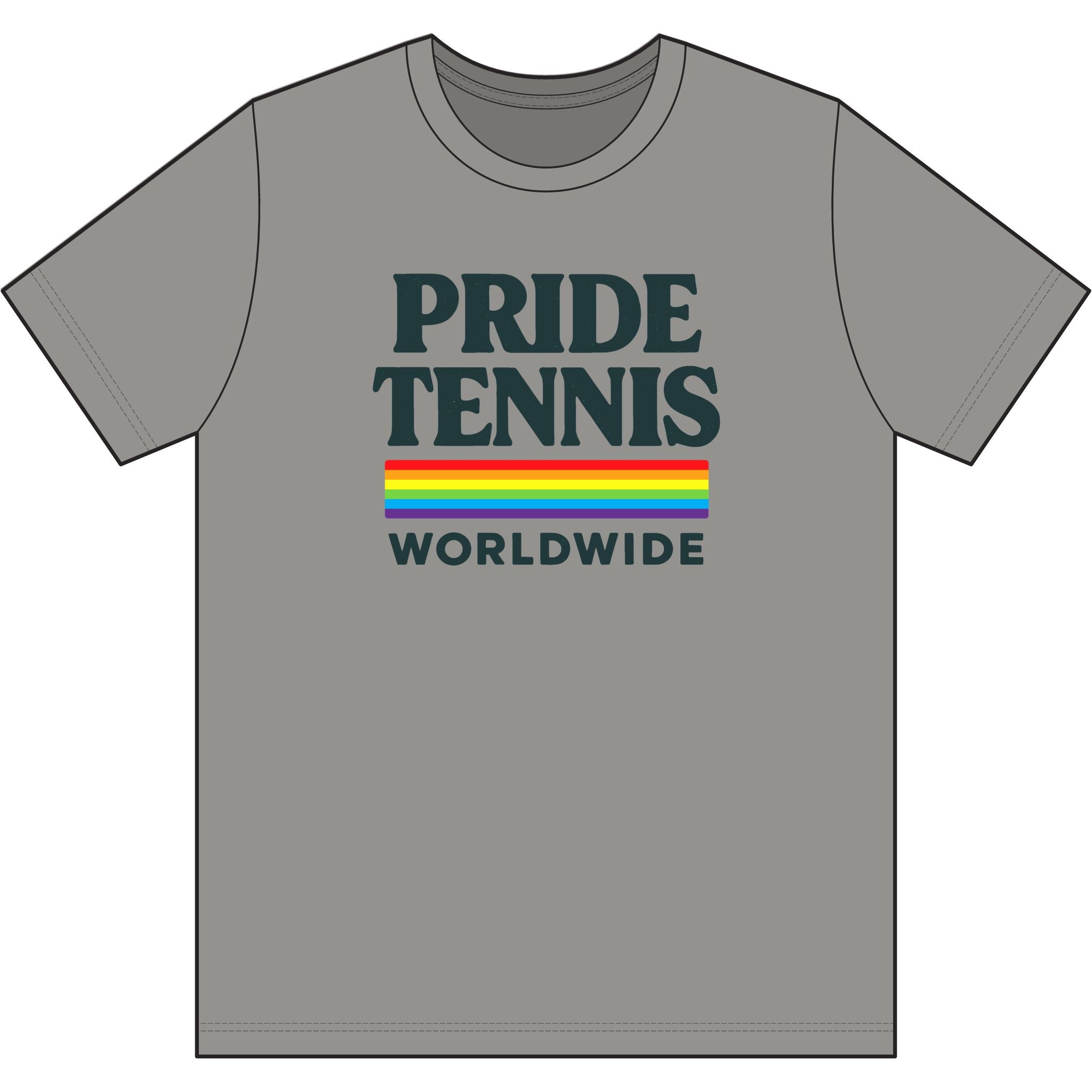Pride Tennis Performance Tee