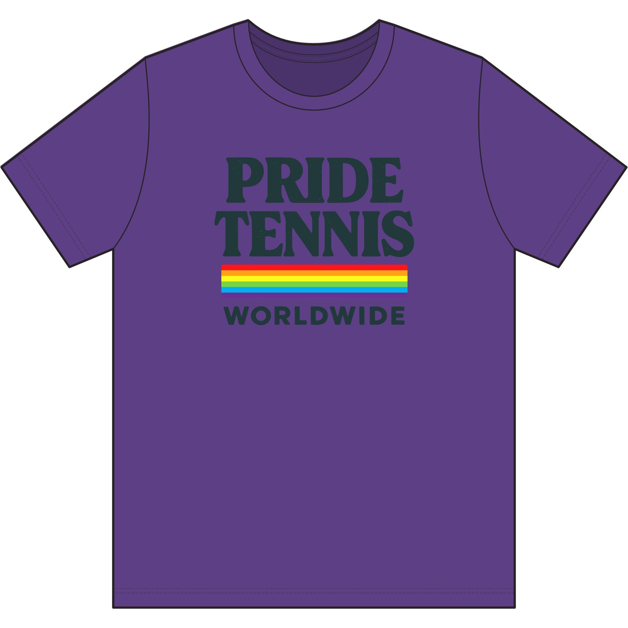 Pride Tennis Performance Tee