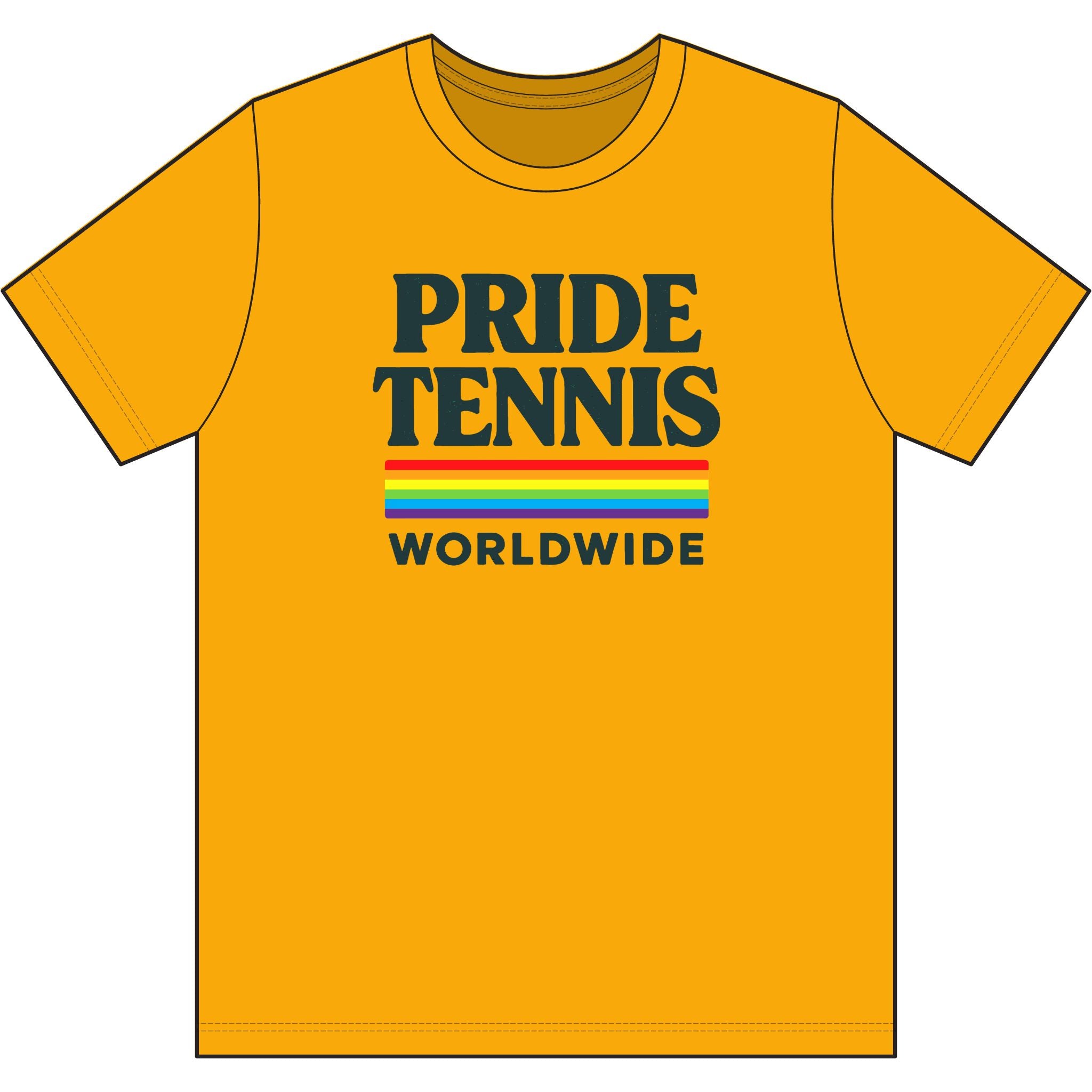 Pride Tennis Performance Tee
