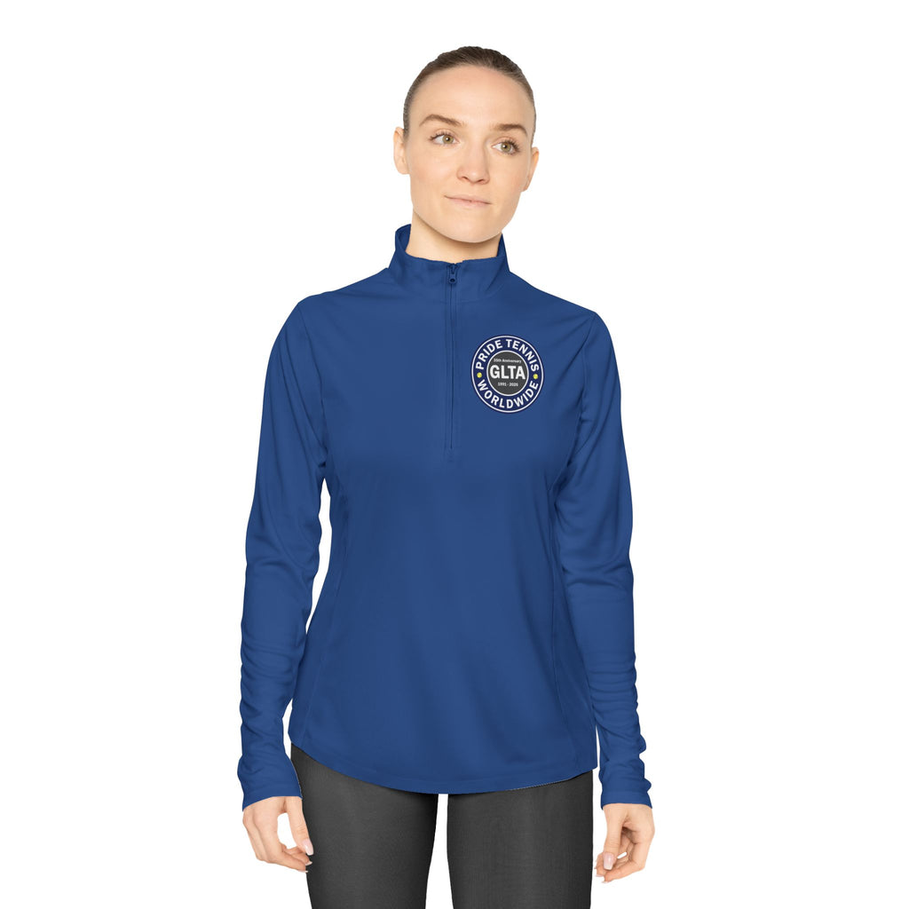 Women's Pride Tennis 35th Anniversary Quarter-Zip Pullover