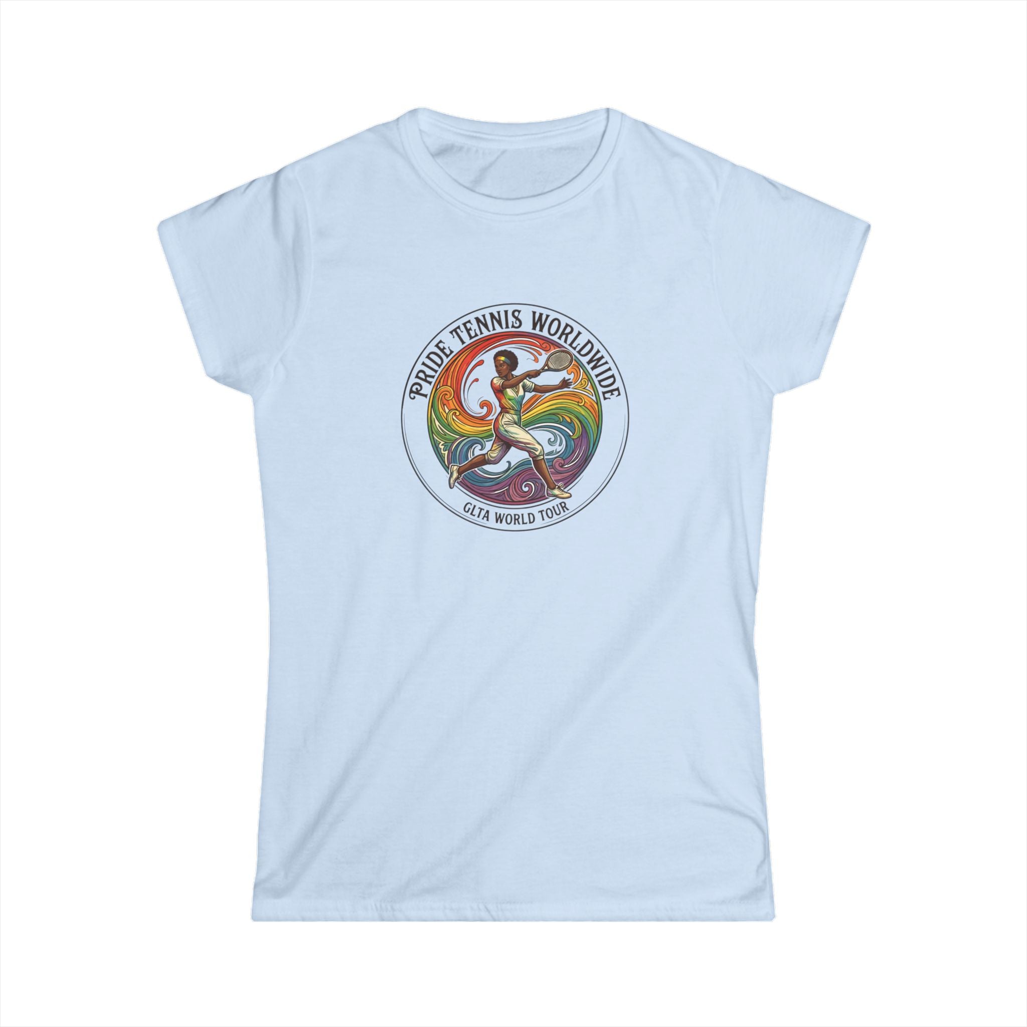 Women's Color Splash Tee Design Version 1