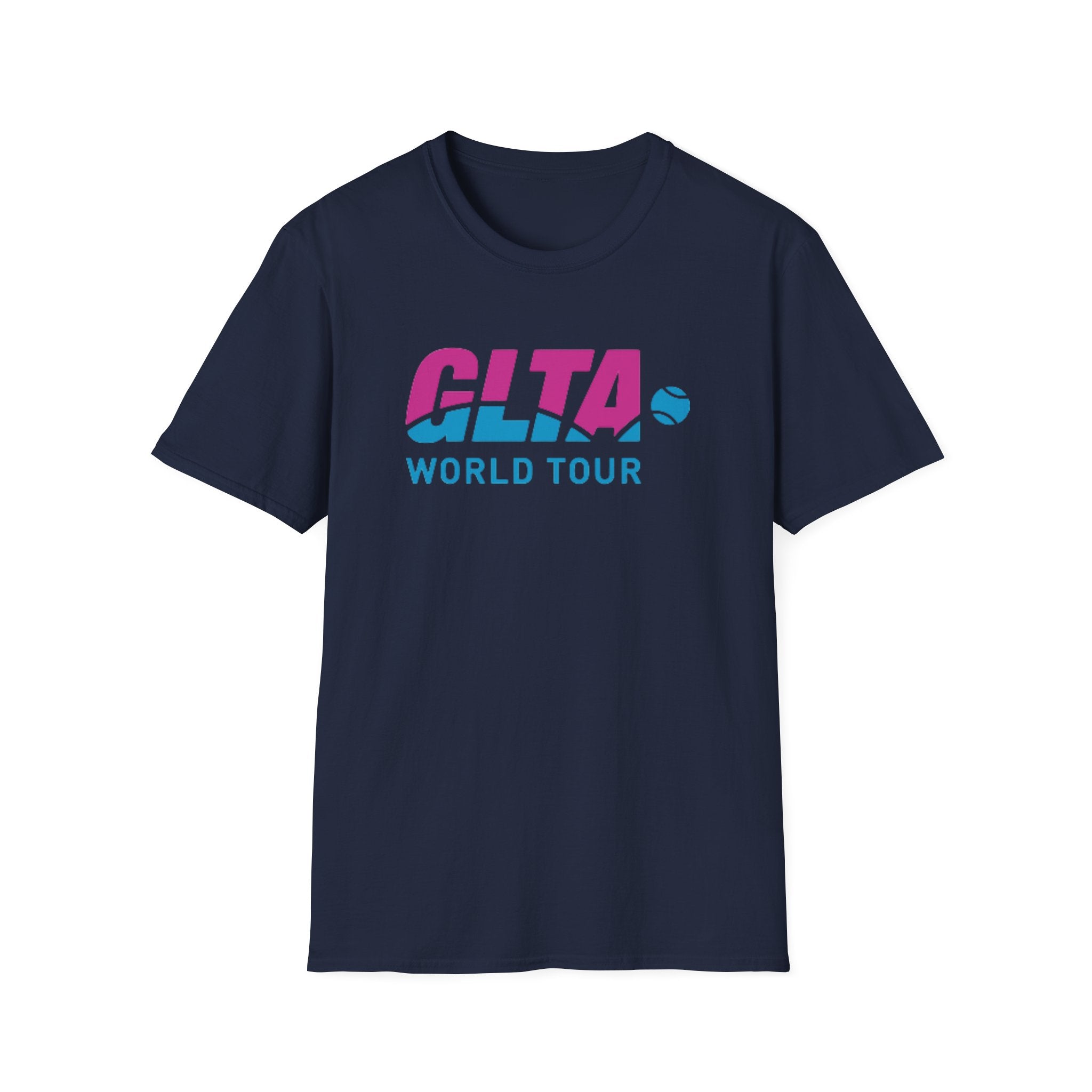 GLTA World Tour T-Shirt — Vintage Tennis Tour Logo Tee