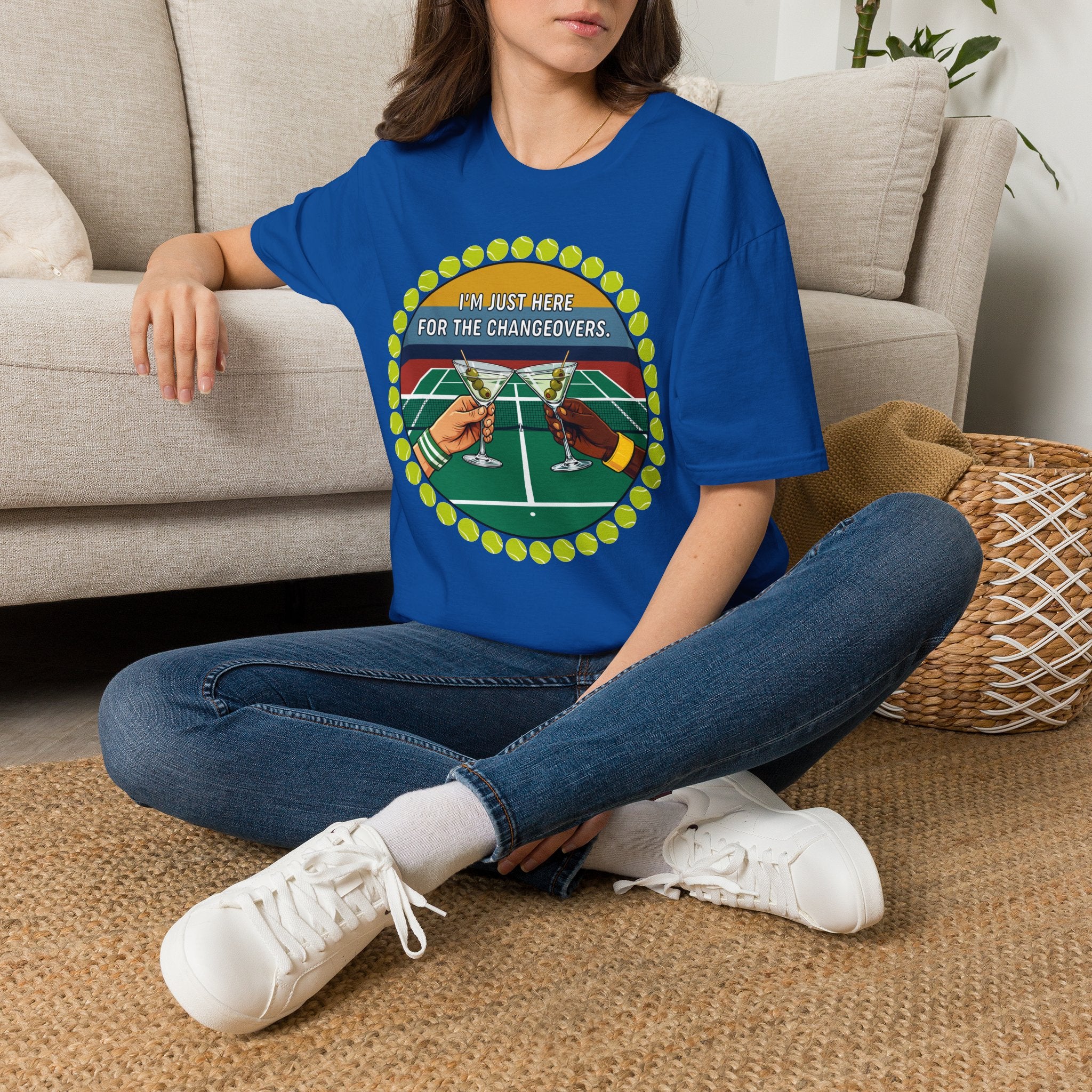 Just Here For The Changeovers Tee