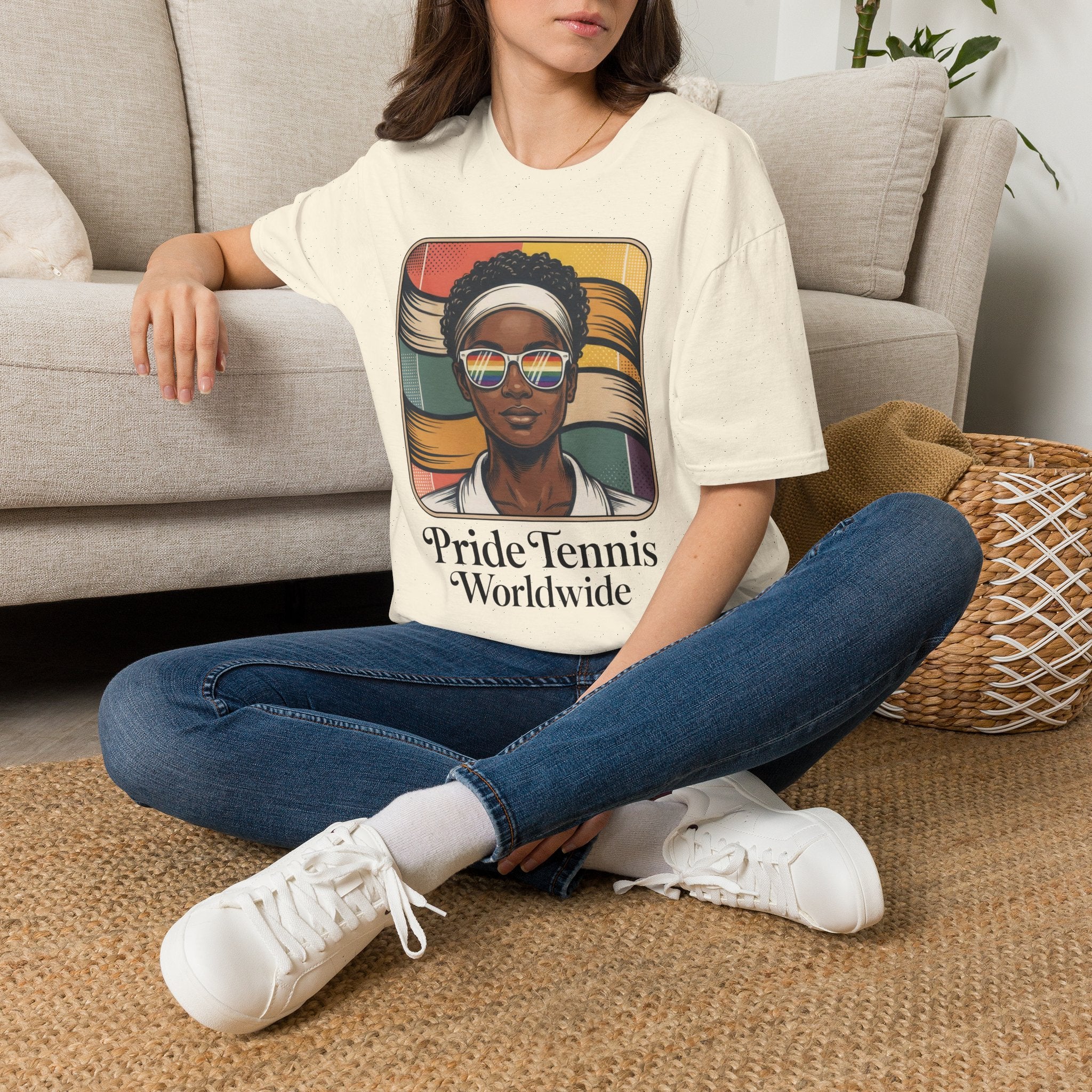Retro Rainbow Sunglasses Tee