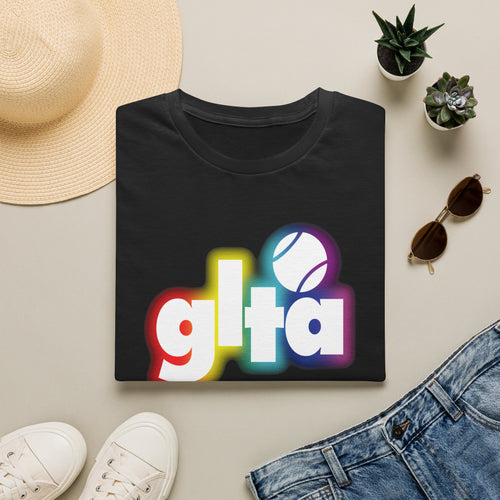 90s GLTA Retro Logo Blur Tee