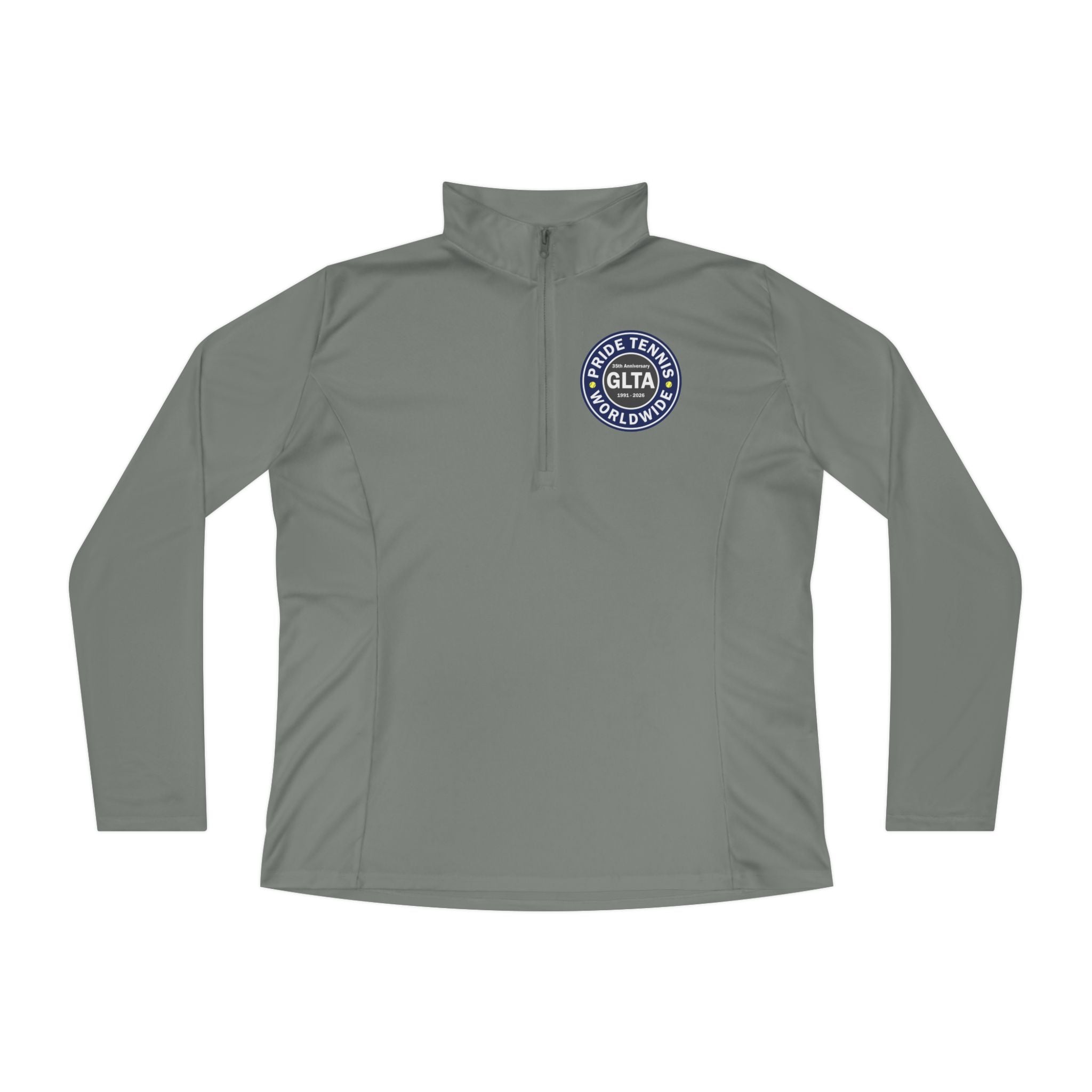 Women's Pride Tennis 35th Anniversary Quarter-Zip Pullover
