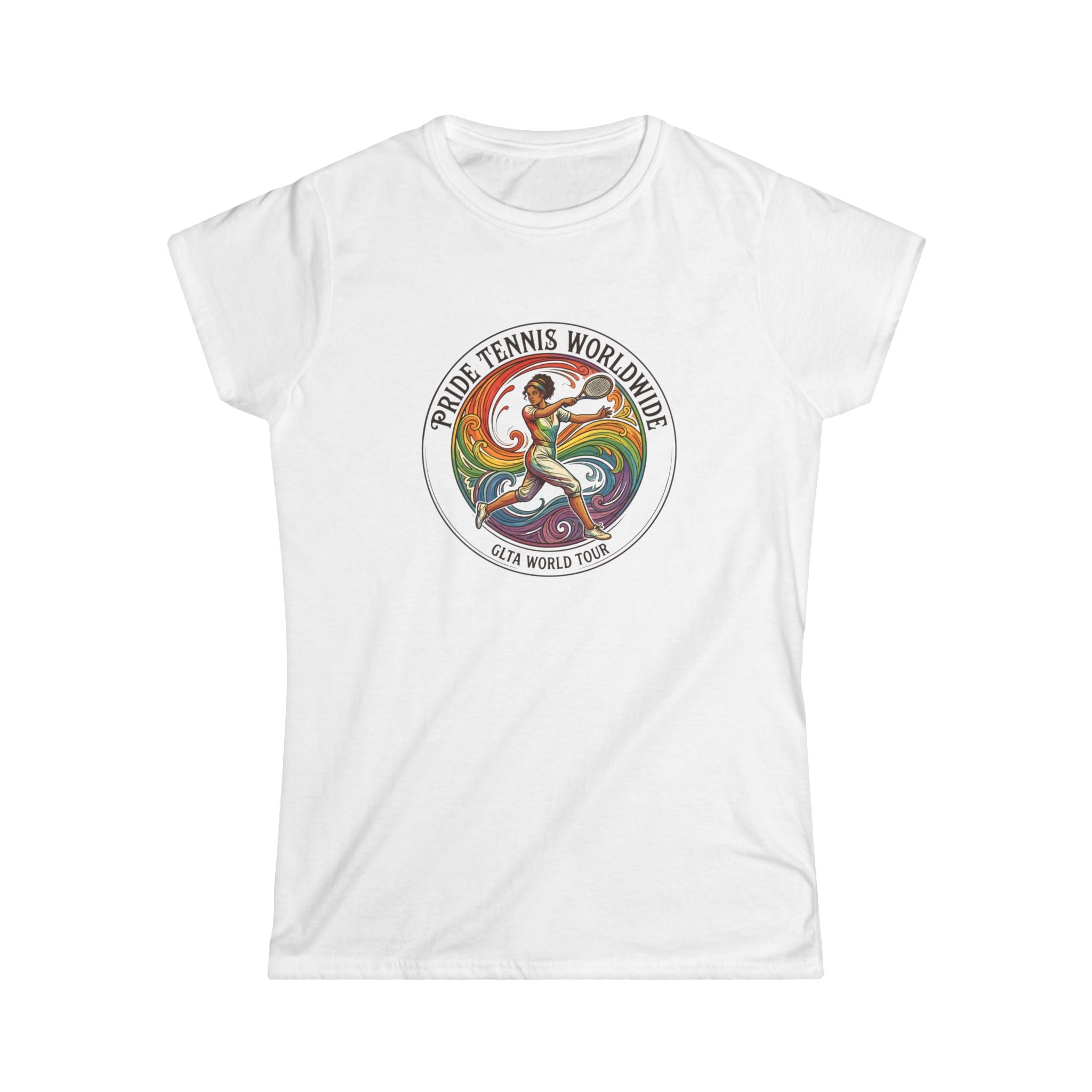 Women's Color Splash Tee Design Version 2