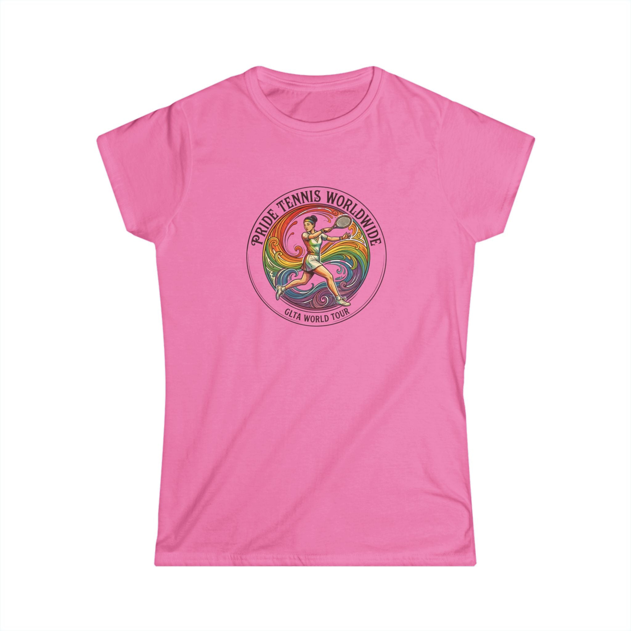 Women's Color Splash Tee Design Version 3