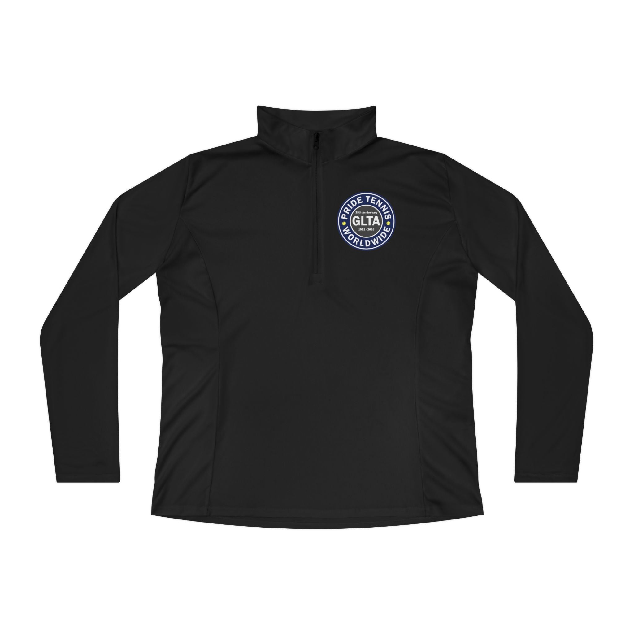 Women's Pride Tennis 35th Anniversary Quarter-Zip Pullover
