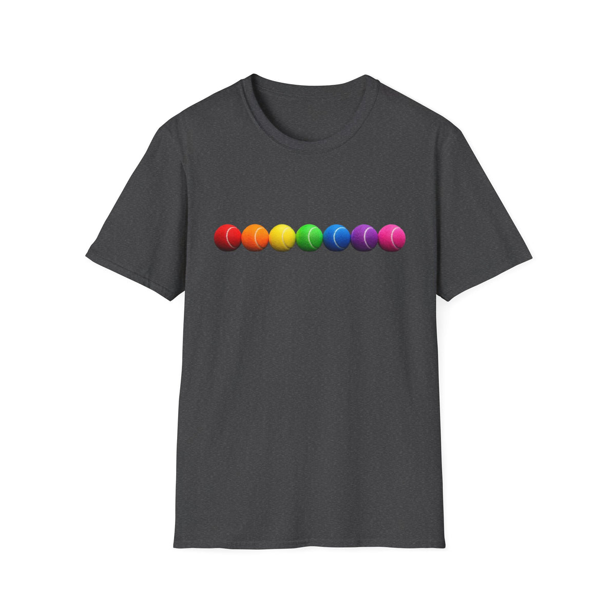 Rainbow Tennis Balls Tee