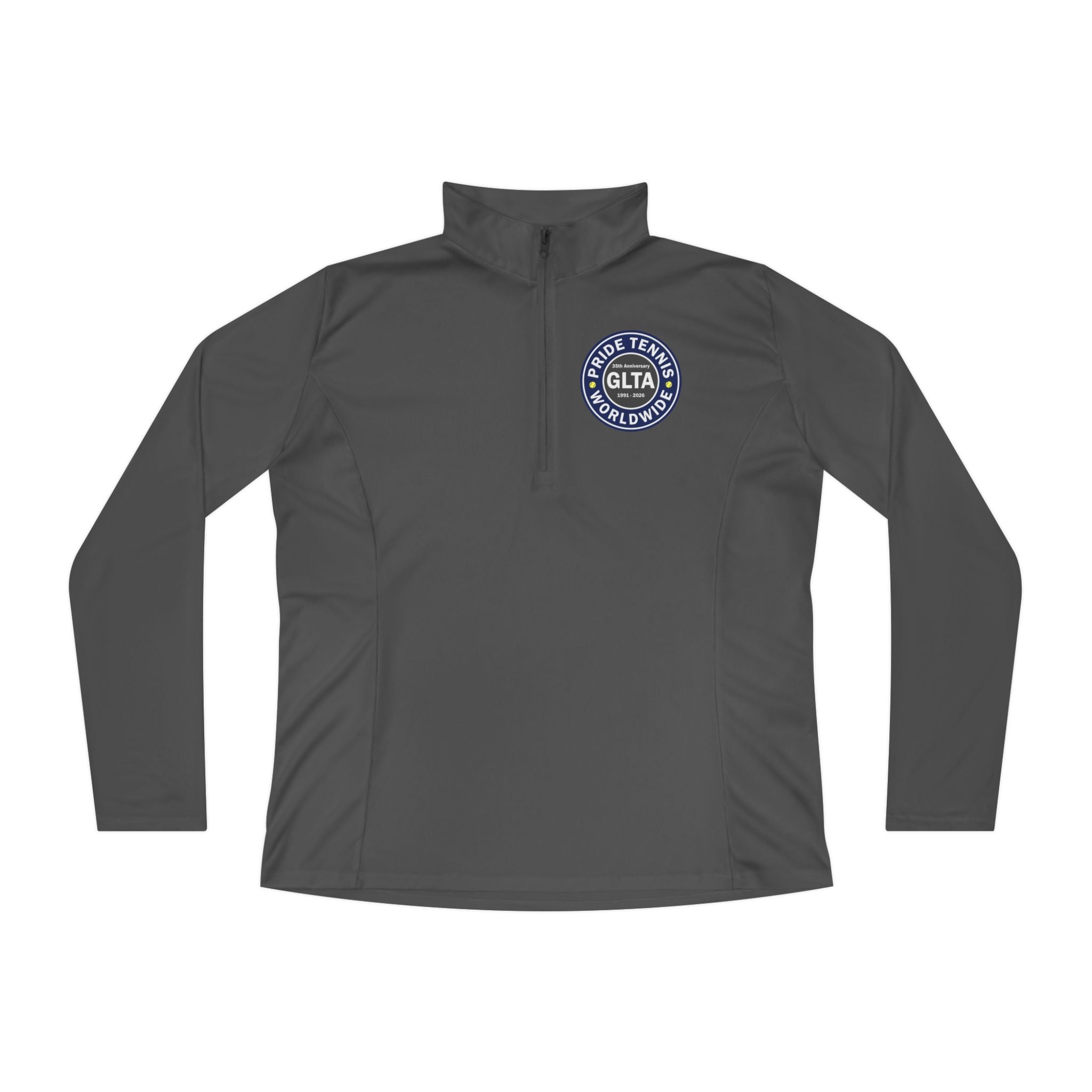 Women's Pride Tennis 35th Anniversary Quarter-Zip Pullover