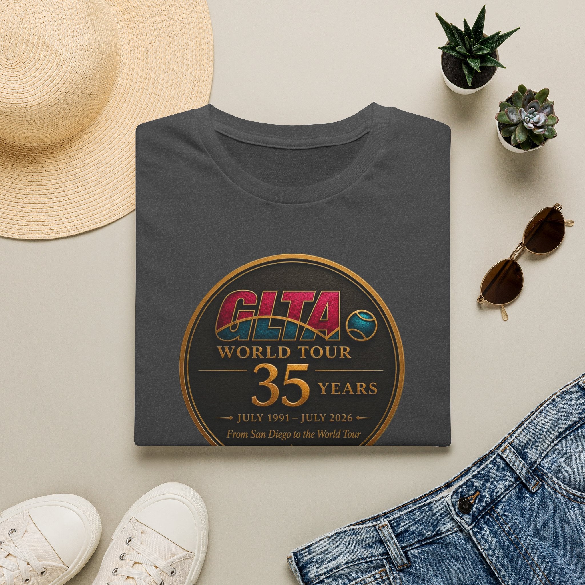 T-Shirt — GITA World Tour 35 Years Vintage Tour Tee