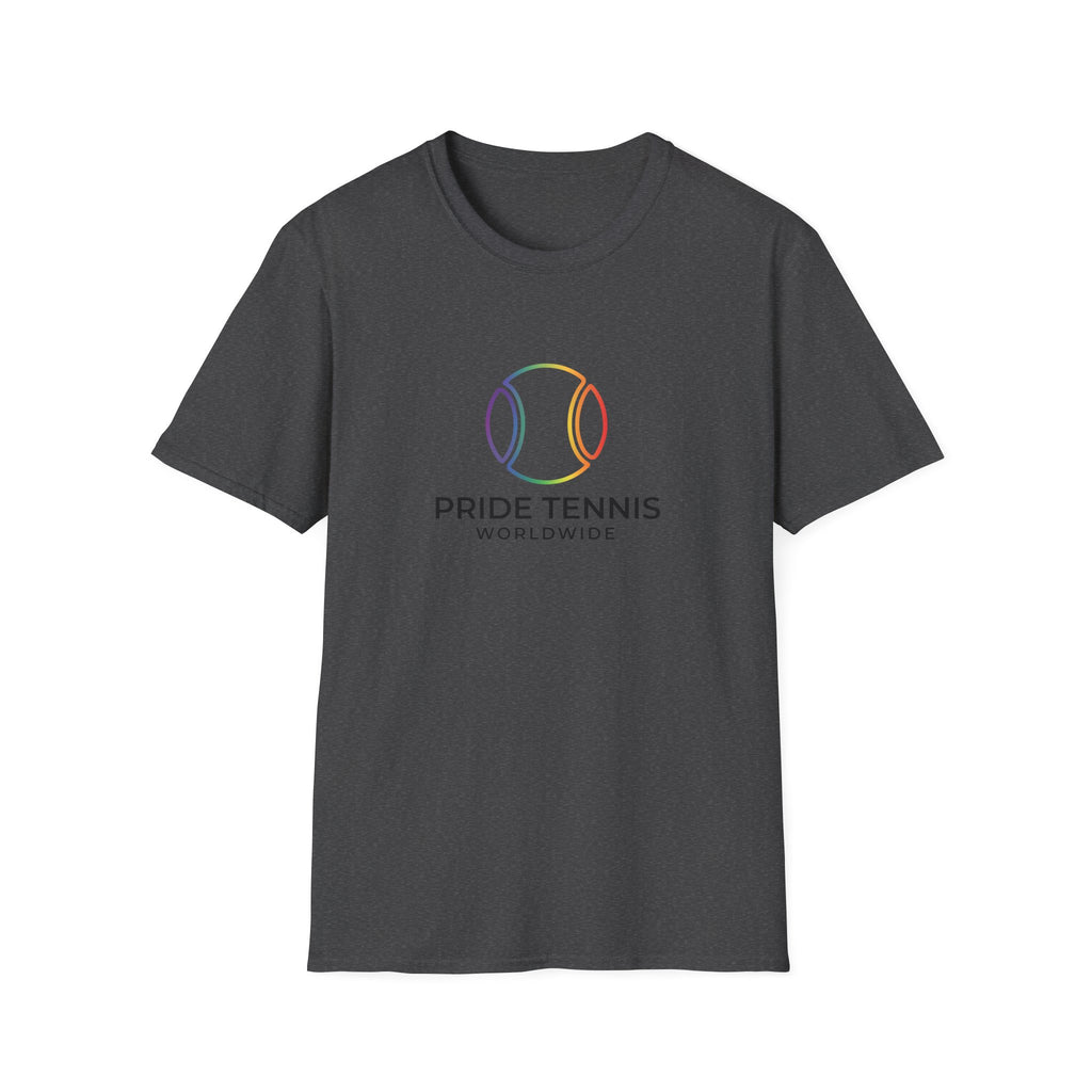 Pride Tennis T-Shirt — Rainbow Tennis Ball "Pride Tennis Worldwide" Tee