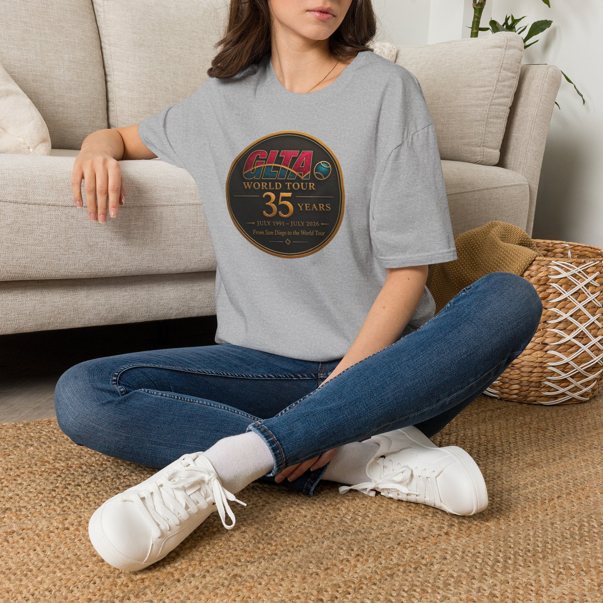 T-Shirt — GITA World Tour 35 Years Vintage Tour Tee