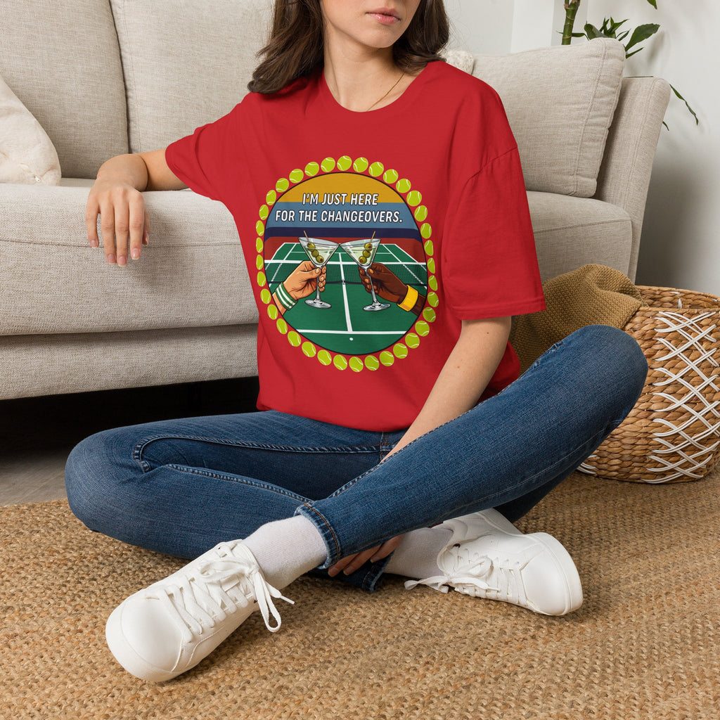 Just Here For The Changeovers Tee