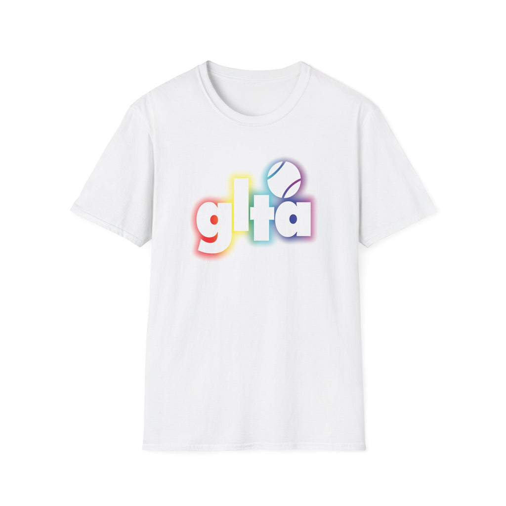 90s GLTA Retro Logo Blur Tee
